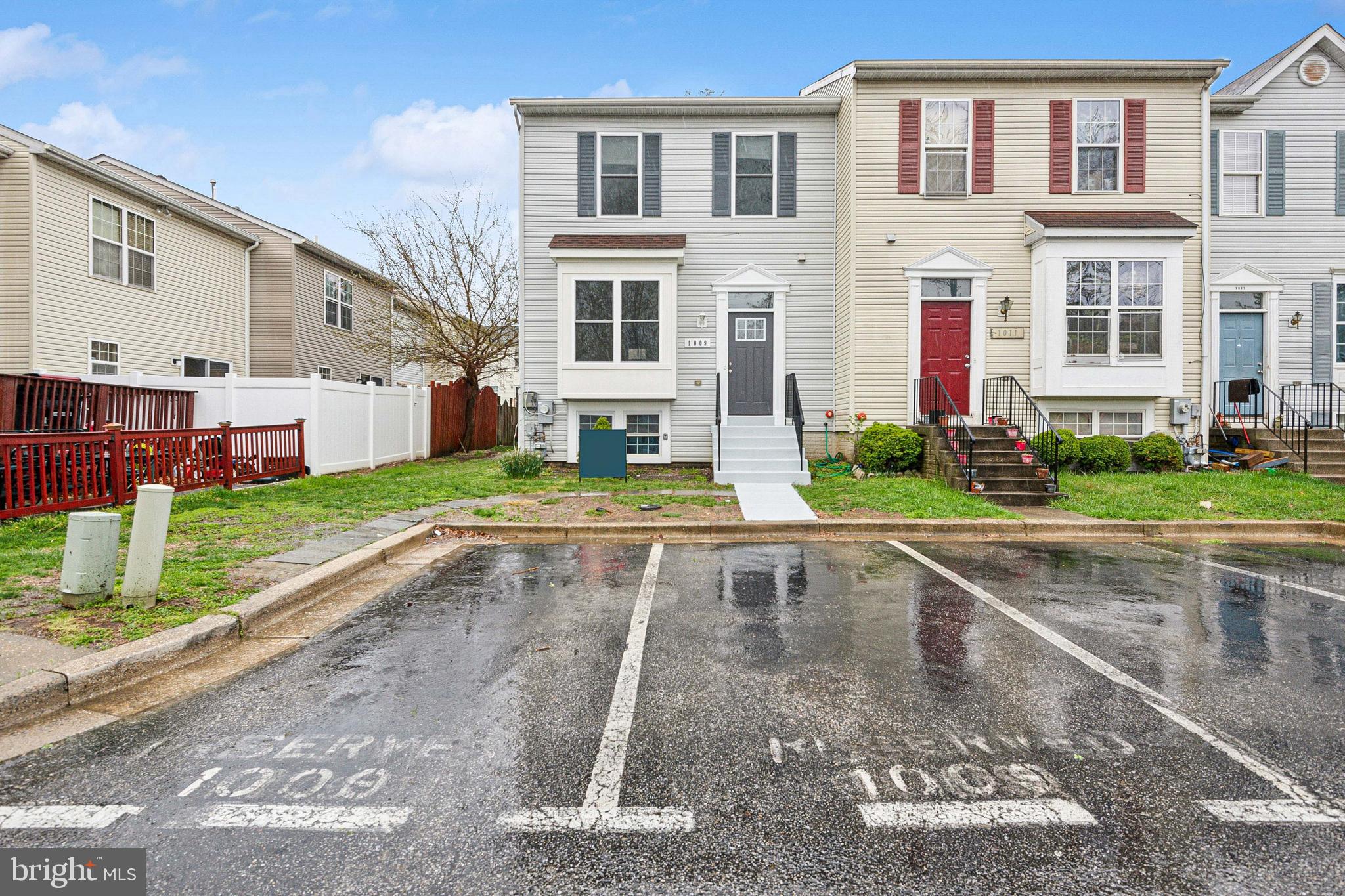 A must see beautifully renovated and updated end unit townhome in Annapolis. Freshly painted, LED ceiling lights, luxury vinyl plank upper level, freshly sanded and stained wood floors main level, quartz countertops, new main front door and all bathrooms beautifully renovated. Enjoy the family room in the basement that could be used as 4th bedroom that has full size windows with a full bath Jack & Jill entrance to the bonus room that could be an office or home gym. The main level is open and flows into the kitchen which has slider door to the completely fenced in paved patio area for  barbecuing or enjoying the outdoors. The roof, HVAC, windows were all done in the past several years and fridge, dishwasher, and water heater are brand new. This turnkey home will not last long so come see and make your offer!