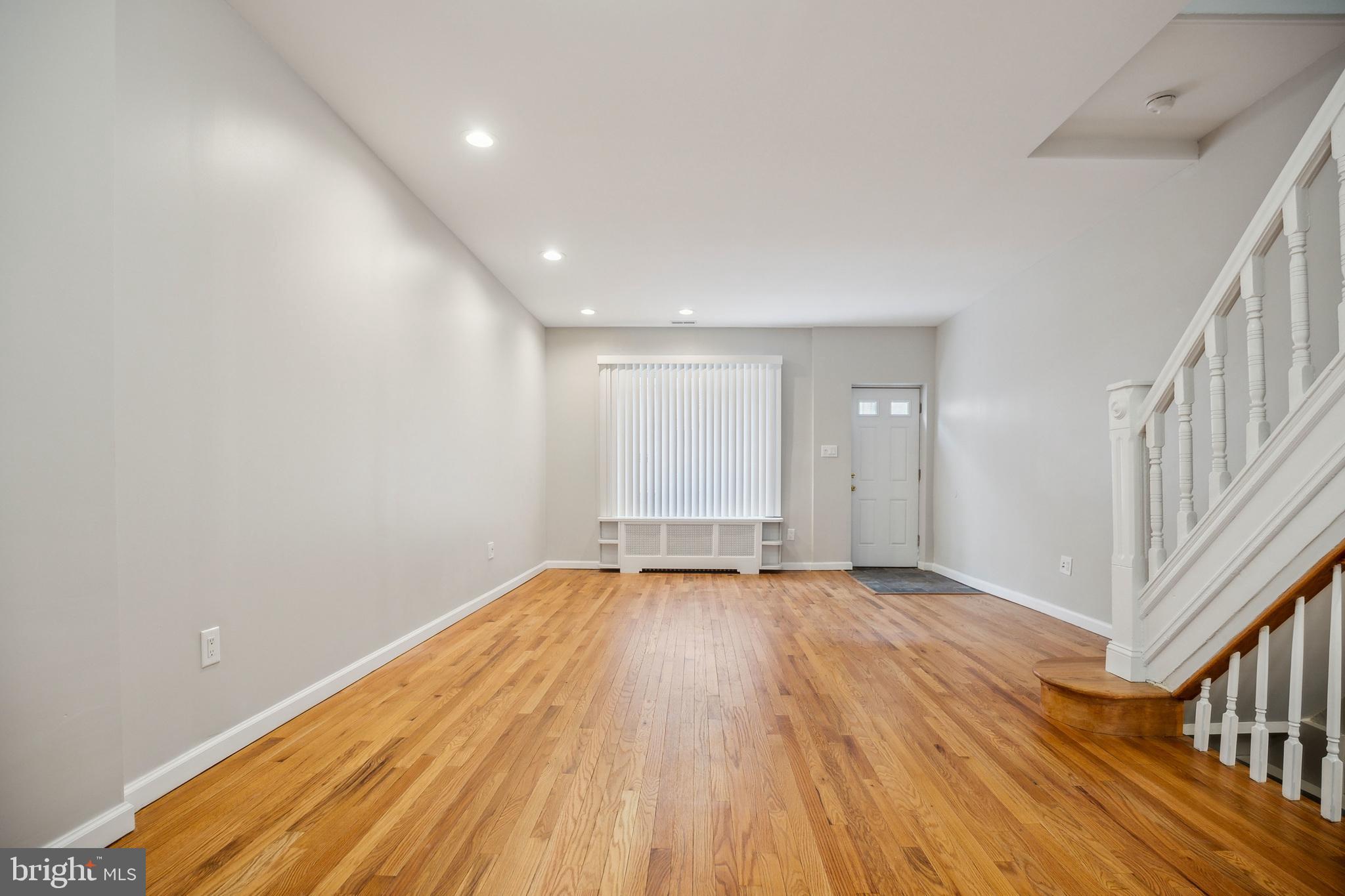 Welcome to 2428 S Chadwick St, a charming 3-bedroom, 1.5-bathroom home located in the desirable Girard Estates neighborhood. You are close to Xfinity, Lincoln Financial Field, & Citizens Bank Park! Just a few minutes to highways and public transportation. This spacious home features a thoughtfully designed floor plan with high ceilings and recessed lighting, creating an inviting and airy atmosphere. The modern kitchen and living areas flow seamlessly. The finished basement provides additional versatile space for recreation or storage.

The second floor boasts beautiful new hardwood floors, adding a touch of elegance throughout. Enjoy year-round comfort with central air, and take advantage of the fenced yard for outdoor gatherings or relaxation. Whether you're hosting guests or simply enjoying quiet moments, this home offers the perfect balance of functionality and style. Don't miss the opportunity to make this gem your own!