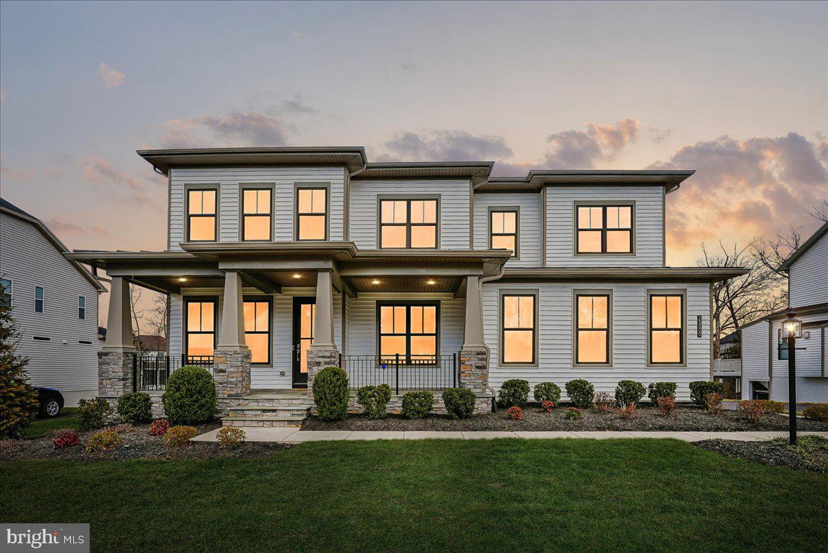 **OPEN HOUSES CANCELED!*Offer deadline 11am Friday* Welcome to this Richardson Contemporary  by Toll Brothers, nestled in the sought-after community of Lenah Mill. Perfectly sited on a premium 1/3-acre lot backing to protected open space and mature trees, this 6 bedroom, 6.5 bath residence offers over 6,700 finished square feet across 3 beautifully appointed levels—blending refined design w/modern comfort in a truly picturesque setting.
A charming flagstone front porch sets the tone for what awaits inside. Soaring 10-foot ceilings on the main level create an immediate sense of grandeur, complemented by rich engineered HW flooring throughout. A gracious living room adorned with crown molding and recessed lighting flows into a sophisticated dining room featuring an elegant West Elm chandelier.
At the heart of the home, the expansive great room centers around a 42” Cosmo gas fireplace w/a custom marble tile surround, opening seamlessly to the gourmet kitchen. Designed for both entertaining and everyday living, the kitchen is appointed w/quartz countertops, stainless steel appliances, a 5-burner gas cooktop, abundant upgraded cabinetry, a center island, a spacious walk-in pantry, pendant lighting from West Elm, and a built-in ceiling audio speaker system. The sunlit casual dining area is framed by walls of windows overlooking the serene backyard. Step outside through 12' multi-panel stacking glass doors to the covered deck-creating the ultimate indoor-outdoor living experience.
A convenient main-level bedroom suite w/lush carpeting and a full private bath provides ideal accommodations for guests or multigenerational living. A mudroom w/an oversized walk-in closet connects to the side-load two-car garage, and a half bath completes the thoughtfully designed main level.

Upstairs, HW stairs lead to a tranquil primary suite accessed through double doors. This luxurious retreat features a tray ceiling, 2 expansive walk-in closets, and a spa-inspired bath w/ Florentine Carrara tile floors, separate quartz-topped vanities, a freestanding soaking tub, a walk-in shower, and a private water closet. An open loft area offers flexible space for a home office, recreation area, or creative studio. Three additional generously sized bedrooms—each w/en-suite full baths and walk–in closets- provide comfort and privacy for family and guests. The upper-level laundry room adds everyday convenience w/ front-load washer & dryer, utility sink, cabinetry, shelving, and upgraded tile flooring.
The finished walkout lower level expands the home's living space w/a large recreation room w/a wet bar rough-in, perfect for future entertaining, plus a dedicated 6th bedroom w/ ull bath.  An unfinished space pre-wired for home theatre and a dedicated NOVEC electrical line offer endless possibilities for a media room or home gym. The home is further outfitted w/a whole-house water filtration system for clean, filtered water throughout, and built-in ceiling Wi-Fi repeaters paired w/ routers ensure seamless internet coverage across every level. A sliding glass door opens to the ground-level patio–walk-out style, completing this versatile lower level.
Outdoors, enjoy a fully fenced backyard backing to open space w/mature trees-a private oasis designed for year-round luxury outdoor living. The patio features cooling tile floors ideal for little feet and paws, while a retractable arbor with Trex decking includes a gas line for grill hookup. Both exterior spaces are enhanced by ambient accent lighting w/remote control, adding a stunning WOW factor after dark. A 9-zone sprinkler system keeps the lawn lush and beautiful throughout the seasons.  The home is pre-wired for expanded camera coverage for added peace of mind.
Residents of Lenah Mill enjoy a beautifully planned community w/ resort-style amenities and convenient access to major commuter routes including Rt. 50, Rt. 28, and the Dulles Toll Road. A short drive west brings you to the charm of Middleburg.