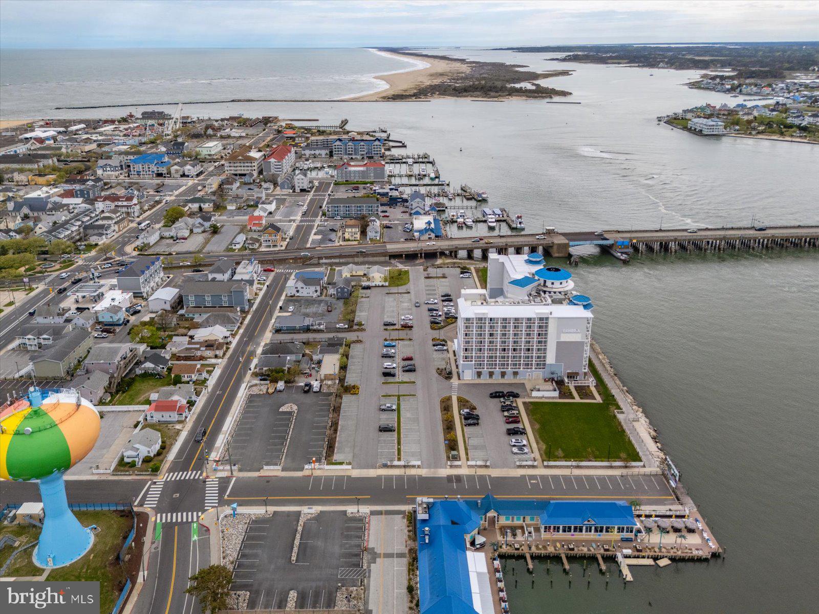 It would be difficult to find a better location in town for your next project! Located directly north of the Cambria Hotel in downtown Ocean City, this lot offers an ideal location with visibility from the Rt 50 bridge, as well close proximity to the boardwalk, dining, entertainment and more - not to mention the panoramic bay views. 'By-Right', can build 27 unit residential project, with public water and sewer and on-site parking available. Deed restriction in place that prohibits the property from being used for a hotel, motel, resort, extended stay or a business use that would compete with the Cambria Hotel located on Parcel A. Reach out to the listing agent for further details!