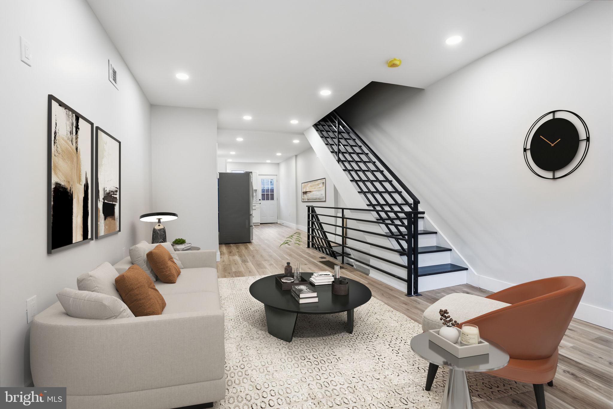 Welcome to 2538 S. Sheridan Street, a beautifully renovated 3-bedroom, 1.5-bath home located in the heart of South Philadelphia—just 5 minutes from the Phillies, Eagles, Flyers, and 76ers stadiums. This move-in-ready property offers modern upgrades and thoughtful design throughout.
The main level features a convenient half bath and an open, inviting layout highlighted by light brown flooring that ties the space together seamlessly. The updated kitchen showcases granite countertops, a stylish light blue backsplash, crisp white cabinetry, and stainless steel appliances—perfect for both everyday living and entertaining. Upstairs, you’ll find three well-sized bedrooms and a full bathroom. Additional highlights include central air for year-round comfort and a finished basement, ideal for laundry, a man cave, home gym, or additional storage. Situated close to shopping, dining, public transportation, and major highways, this home offers the perfect blend of comfort, style, and city convenience. Schedule your showing today!