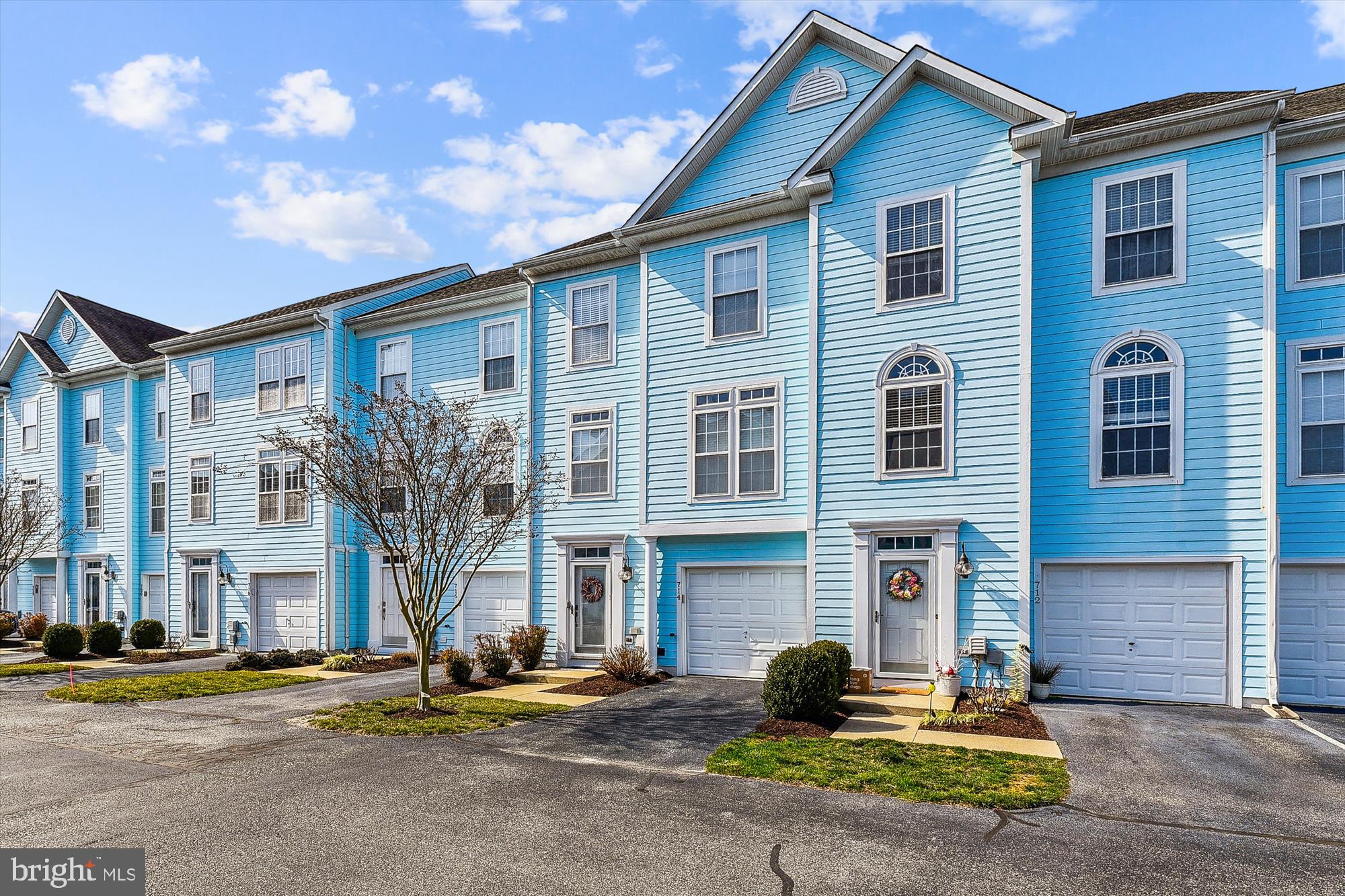 Professional pics coming ..........   Coastal living at its finest In Bethany  Shores!  39688 Sunrise Court #738, Bethany Beach is a stunning, move-in-ready, fully furnished 4-bedroom, 3.5-bath townhome within easy walking distance to the beach, vibrant restaurants, and shopping in Bethany Beach. Designed for comfort and effortless entertaining, this spacious retreat features soaring cathedral ceilings, elegant crown molding, and a kitchen with premium granite countertops. The thoughtful layout includes dual primary suites, one on the first floor and one on the third floor offering maximum privacy for guests or multi-generational living. Unwind after a day in the sand on your private second-floor balcony, or step inside to a  space where everything has already been taken care of.  Major capital improvements provide ultimate peace of mind: a brand-new roof and gutters (2025), a new water heater (2025), and a well-maintained HVAC system (approx. 7 years old). The low maintenance HOA has you covered, handling flood insurance, exterior maintenance, trash removal, pest control, and snow removal. Whether you are looking for a lucrative rental opportunity, a dream summer getaway, or a permanent full-time residence, this Bethany Beach gem is completely turnkey and ready for its next chapter.  Buyers Home Warranty Included.