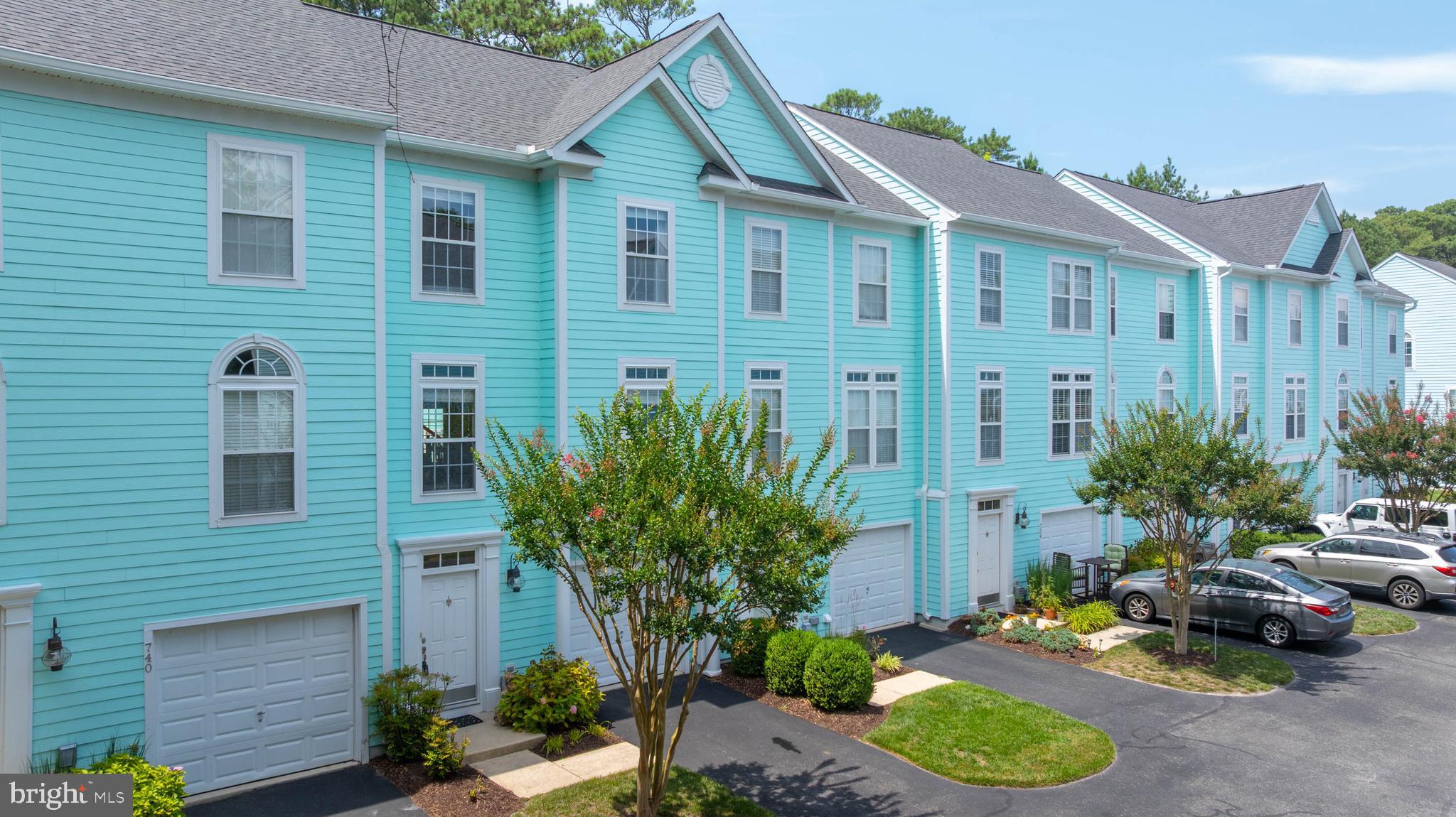 Coastal living at its finest In Bethany  Shores!  39688 Sunrise Court #738, Bethany Beach is a stunning, move-in-ready, fully furnished 4-bedroom, 3.5-bath townhome within easy walking distance to the beach, vibrant restaurants, and shopping in Bethany Beach. Designed for comfort and effortless entertaining, this spacious retreat features soaring cathedral ceilings, elegant crown molding, and a kitchen with premium granite countertops. The thoughtful layout includes dual primary suites, one on the first floor and one on the third floor offering maximum privacy for guests or multi-generational living. Unwind after a day in the sand on your private second-floor balcony, or step inside to a  space where everything has already been taken care of.  Major capital improvements provide ultimate peace of mind: a brand-new roof and gutters (2025), a new water heater (2025), and a well-maintained HVAC system (approx. 7 years old). The low maintenance HOA has you covered, handling flood insurance, exterior maintenance, trash removal, pest control, and snow removal. Whether you are looking for a lucrative rental opportunity, a dream summer getaway, or a permanent full-time residence, this Bethany Beach gem is completely turnkey and ready for its next chapter.  Buyers Home Warranty Included.