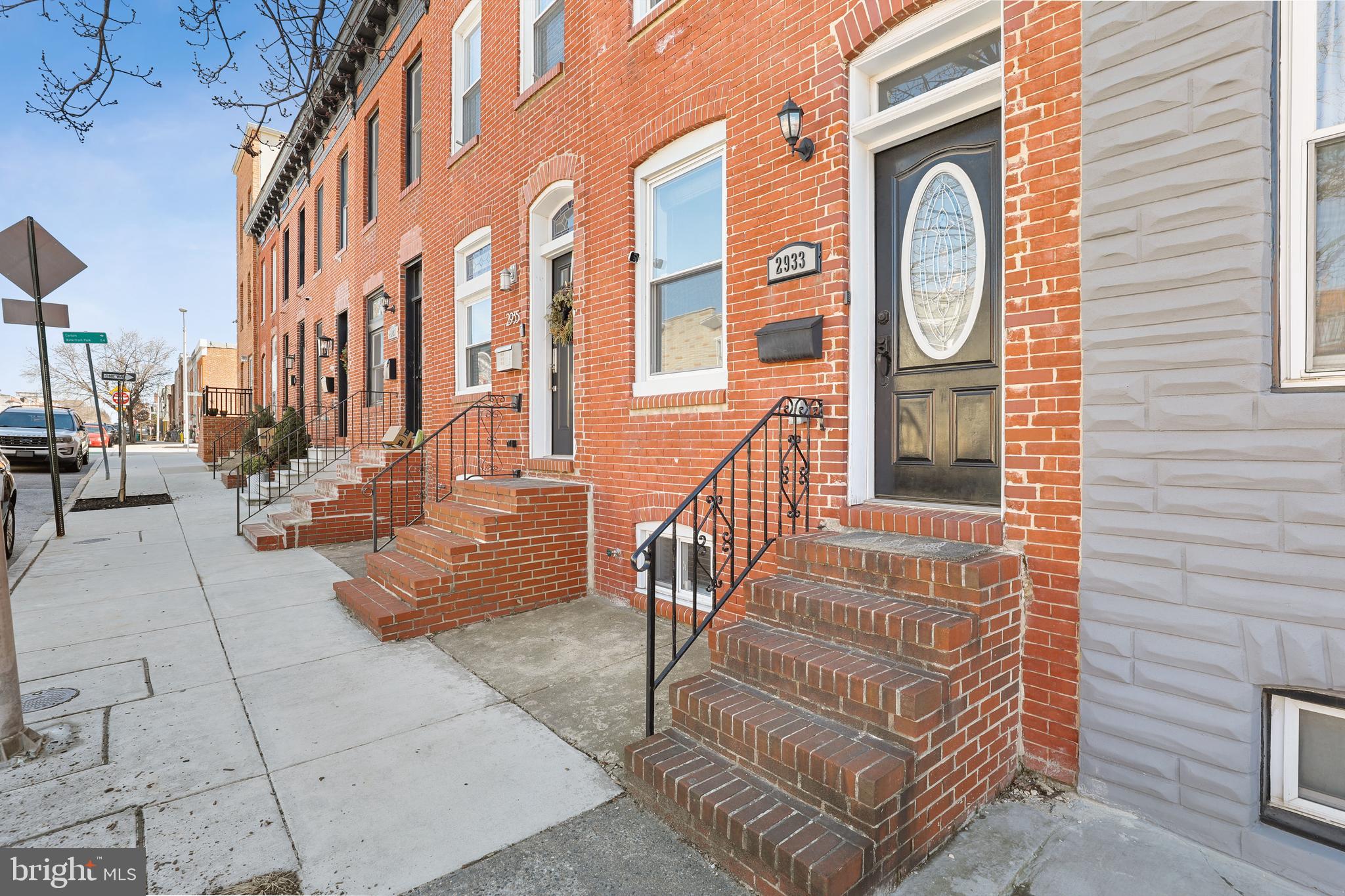 Enjoy City life in this Gorgeous Remodeled Home in Canton! The open floor plan of the main level presents  beautiful exposed brick and hardwood floors that lead into an updated kitchen featuring high end finishes and tons of storage capabilities! Primary bedroom with personal bathroom and walk in closet! Newly finished basement with utility room for washer and dryer! Gorgeous 360 degree view of the city from the spacious rooftop deck! For those who don't like heights, enjoy privacy on the back deck with high fencing on the main level-off the kitchen!  SCHEDULE YOUR PRIVATE TOUR TODAY!
