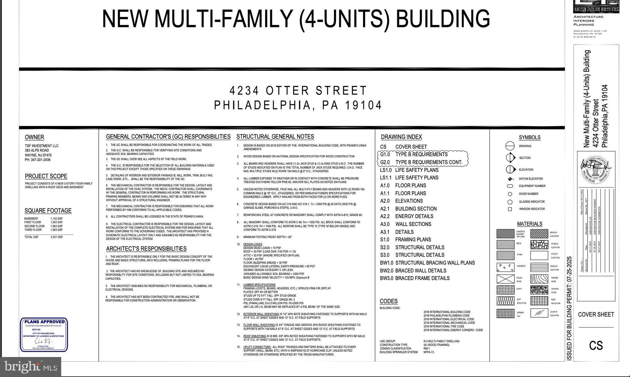 CALLING ALL BUILDERS & INVESTORS!
SHOVEL-READY DEVELOPMENT OPPORTUNITY IN 19104!
RARE OPPORTUNITY TO ACQUIRE A FULLY APPROVED 4-UNIT DEVELOPMENT PROJECT IN THE HIGHLY SOUGHT-AFTER 19104 ZIP CODE, ONE OF PHILADELPHIA'S MOST ACTIVE AND RAPIDLY DEVELOPING AREAS.
THIS SALE INCLUDES APPROVED PLANS AND PERMITS, ALLOWING YOU TO BEGIN CONSTRUCTION IMMEDIATELY AND ACCELERATE YOUR NEXT PROJECT. THE THOUGHTFULLY DESIGNED FLOOR PLANS MAXIMIZE RENTAL INCOME POTENTIAL WITH AN EFFICIENT UNIT MIX:
UNIT 1: 2 BEDROOMS, 2 BATHROOMS
UNITS 2–4: 3 BEDROOMS, 2 BATHROOMS EACH
LOCATED ON A BLOCK EXPERIENCING SIGNIFICANT REDEVELOPMENT AND GROWTH, THIS IS A RARE CHANCE TO SECURE A SHOVEL-READY PROJECT WITHOUT THE TIME, EXPENSE, AND UNCERTAINTY OF THE APPROVAL PROCESS.
DRIVE BY TODAY AND DON'T MISS THIS EXCEPTIONAL INVESTMENT OPPORTUNITY!