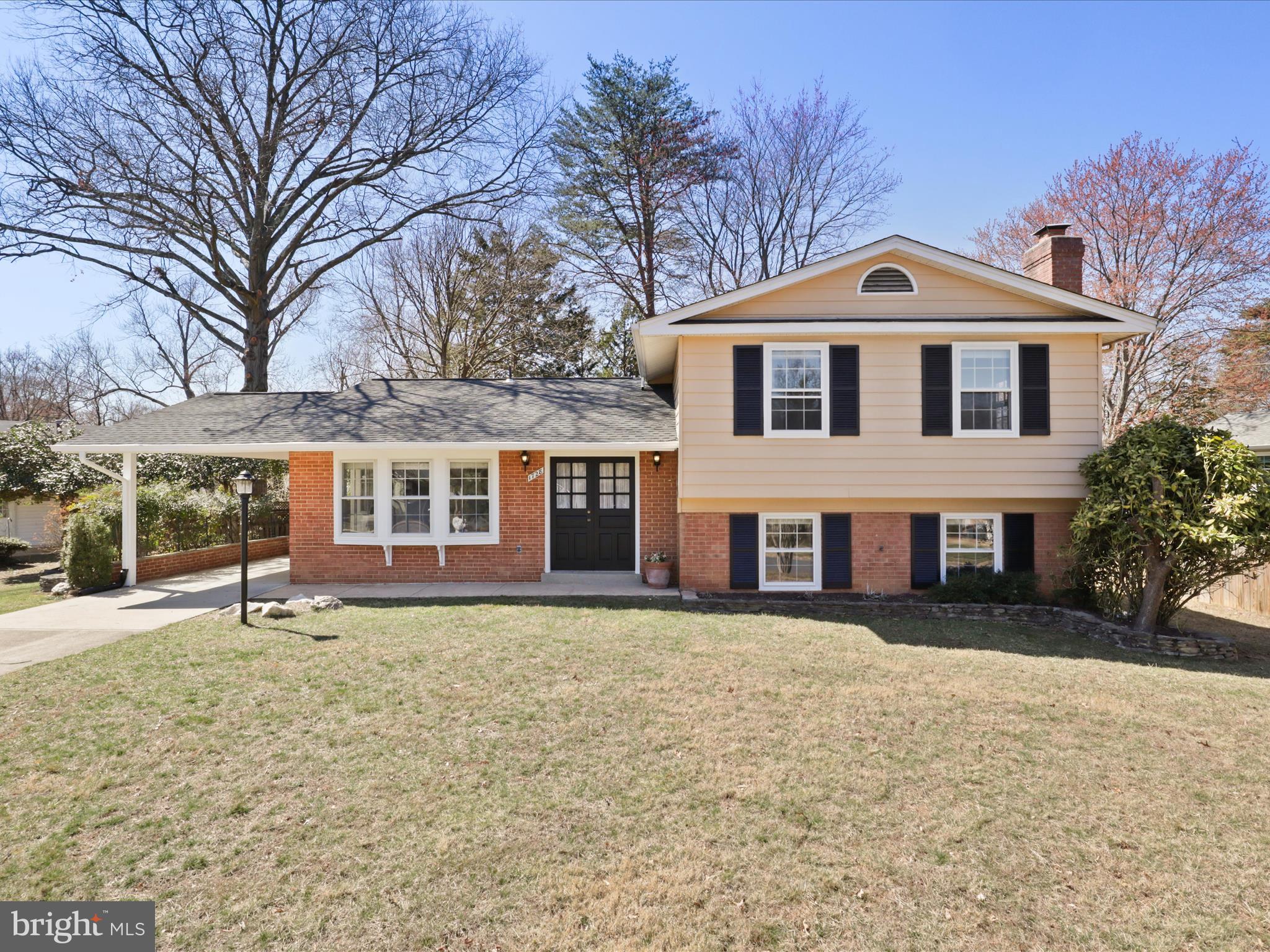 Pictures will be posted no later than Wednesday, March 19, 2025. Are you looking for a ready, well-maintained home? You’ve just found it! This 4-bedroom home sits on a spacious corner lot in the convenient Tysons Green neighborhood. It features a lovely, gated backyard with access from both the main level and the basement. Hardwood floors throughout the main level and the second floor. Updated bathrooms complement a large family room with wall-to-wall built-in bookcases and cabinets, plus a full brick wall with a wood-burning fireplace. Recent upgrades include a new basement-to-backyard door, a new roof for the shed in the backyard, and much more.  Just minutes from Westbrier Elementary School, Tysons, 66, 495, and the Silver Line Metro.