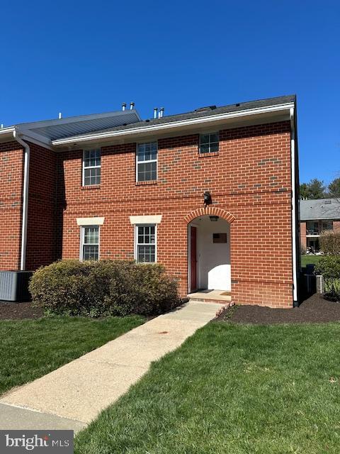 For immediate settlement.  Prime location across from Chester County Hospital, only a short 5 minute drive to the downtown Borough of West Chester and 10 minutes or less to Exton Train Station.  Assigned parking in front of unit and plenty of guest parking in unassigned areas  You walk up a flight of steps to enter the main living space, living room, dining room, galley kitchen, hall bath, bedroom with walk-in closet and private outside balcony, primary bedroom and bath with walk-in closet and private balcony, stack washer and dryer, third bedroom and bath on upper floor.  New laminate flooring in living room, dining room and hallways, new carpet in remaining areas.  Plenty of green space surrounds this end unit. $275 monthly fee includes common area maintenance, snow removal and trash.  Buyers pay $500 capital contribution at settlement.