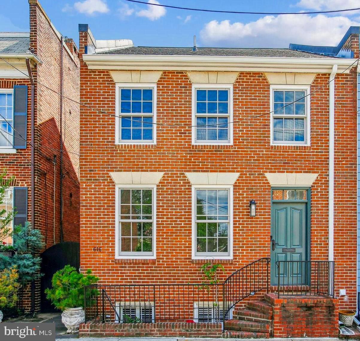 NEW PRICE!!!   9S% NEW!  SO MUCH HOUSE IN OLD TOWN UNDER $2 MILLION!

FANTASTIC TOTAL RENOVATION OF THIS BEAUTIFUL END-UNIT BRICK TOWNHOUSE!
Summer is so special in Historic Old Town and this Fantastic Townhouse is located on one of the most prime streets in the SE Quadrant, next to parks & restaurants.  This fantastic end-unit, all brick townhouse, with the new  additional 4th Floor (Bedroom or Office/Study)  w/views of National Harbor/ Potomac River, will absolutely WOW you!  
Owners/Agent have done a fantastic, tasteful job with the total renovation, including adding much coveted storage & high-end finishes.  Nothing is left to imagine!  NEVER LIVED IN!
The 3,000 + square feet of new or newly-renovated space invites you to live a low maintenance life where everything is 21st century  while still offering you the Old Town, Alexandria historic stylings and amenities.  
In this  beautiful 4 story Federal end-unit townhouse, w/private fenced garden patio,  you will enjoy loads of newly-built storage in the primary bedroom & 4th floor.  The primary  bedroom is now flanked with two rows of newly built closets (all with California Closet-designed systems & lighting), as well as an expanded, gorgeous, ensuite bathroom which includes a  deep jetted tub, fabulous, tasteful ceramic tile,  double vanity & a huge linen closet.   
The second light-filled  bedroom on Upper Level 1 is another good-sized bedroom with  its own ensuite bathroom, which includes a lovely expanded shower.
Additionally, the Newly-Built & Permitted 4th floor Bedroom/Office/Studio is spacious & bright.  With it's own walk-in closet, you could also convert half for other purposes.  The new addition allows for many uses and has new neutral carpet for warmth & comfort.  The huge walk in storage space has been finished with luxury vinyl flooring.  Additionally, there is a newly constructed staircase that has been tailored to match the lower level staircases!
As you enter the foyer,  you will find a terrific flow through to the living room with its awesome chandeliers and new gas fireplace that  will welcome you home.  (The floorplan was totally reworked for two entrances to the living room - one from the new kitchen & one from the hall.)
The redesigned kitchen/dining room alone will WIN  you over with beautiful sconces & light fixtures as well as your New Dream Kitchen, including the beautiful Medallion solid wood cabinets, honed granite countertops, brass pot filler, Fisher & Paykel counter-depth refrigerator/freezer, stainless dishwasher, microwave, garbage disposal and the most gorgeous ILVY  Majestic  black & brass gas 5 burner range.  
The first floor continues to wrap the living room, kitchen and foyer for a great flow and a darling powder room with period wallpaper off the main hall.  Hardwood floors continue seamlessly throughout.
The lower level has an additional bedroom, 2 windows and an ensuite bath/shower, which, too is new, bright and neutral.
The renovation also included base audio visual wiring for you to add security and audio components both inside and out.
A 50 YR architectural shingle roof was installed with all new gutters/downspouts; new HVAC system, new Mini-Split HVAC in 4th floor  bedroom/office/studio &  new Marvin double  hung energy efficient windows.
Showings by appointment only.  (Tax record does not reflect new added space.) (Detailed floor plans avail. upon request.
Armoire in LL BD, patio furniture & grill Do Not Convey

Open House Sunday 6/9 from 1:30-3:30.