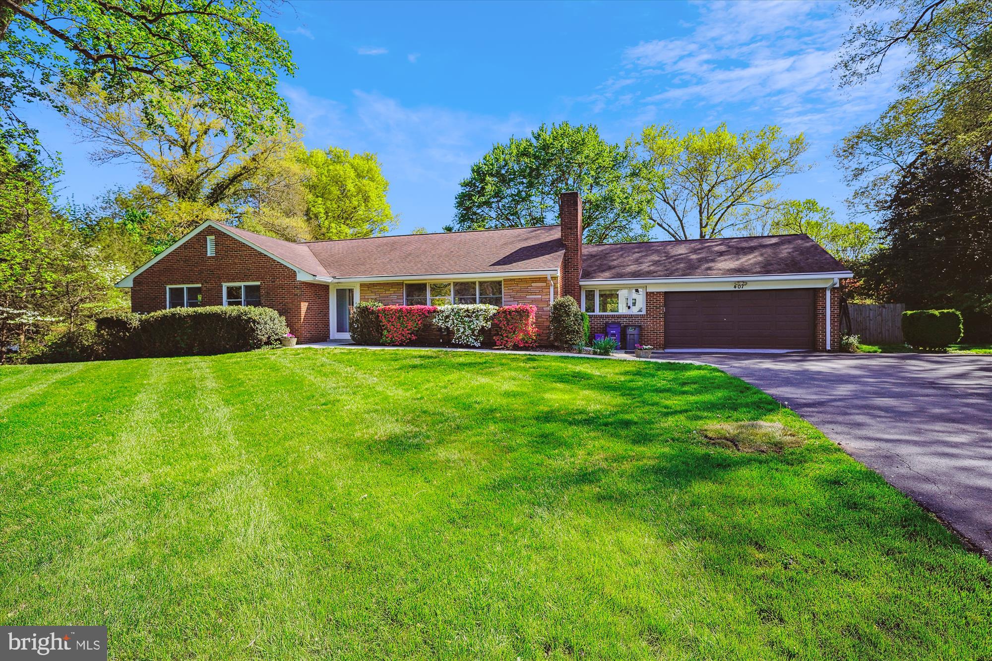 Outstanding, 4 bedroom, 3 full bath brick rancher sitting on 1+ acre in the highly desirable neighborhood of Quaint Acres in Silver Spring!  This amazing home will provide you with almost 4000 sq ft of living space!  Enter into this sun-drenched, freshly painted and move-in ready home and enjoy all the advantages that its space provides.  All the hardwood floors throughout the main level have been newly refinished.   The living room is huge and great for entaining and complete with a wood burning fireplace.  There is a separate dining room just off the kitchen with a bow window for an amazing view of the outside rear of the home.  There are  3 sizable bedrooms including the primary with a full bath and 2 closets upstairs.   The kitchen boasts a double-oven and all stainless appliances.  It has a peninsula perfect for entertaining while preparing or eating with your friends.  There is an amazing large area uniquely designed just off of the kitchen that provides plenty of space for a breakfast table and also includes a built in wood seating area.  Downstairs there is a large finished area rec room with seperate entrance.  There is a perfect in-law suite with kitchenette, full bath and spa and a seperate laundry room that includes a stand up freezer.  Additionally, there is a huge, utility room with space for so very much.  The rear yard has privacy fencing and an amazing deck for an outside morning brunch!  Enjoy the hot tub before you dive into the in-ground concrete pool.  There are so many wonderful amenities that this home provides.  It is only 5 minutes away from the beltway and various north-south and east-west routes for easy access.  It's value is both its closeness to access roads and its amazing space.  It's beauty is the serenity and privacy that the home has within this well maintained community.  No HOA to boot!  OPEN HOUSE Sunday, 4/27 from 12-2:30pm.