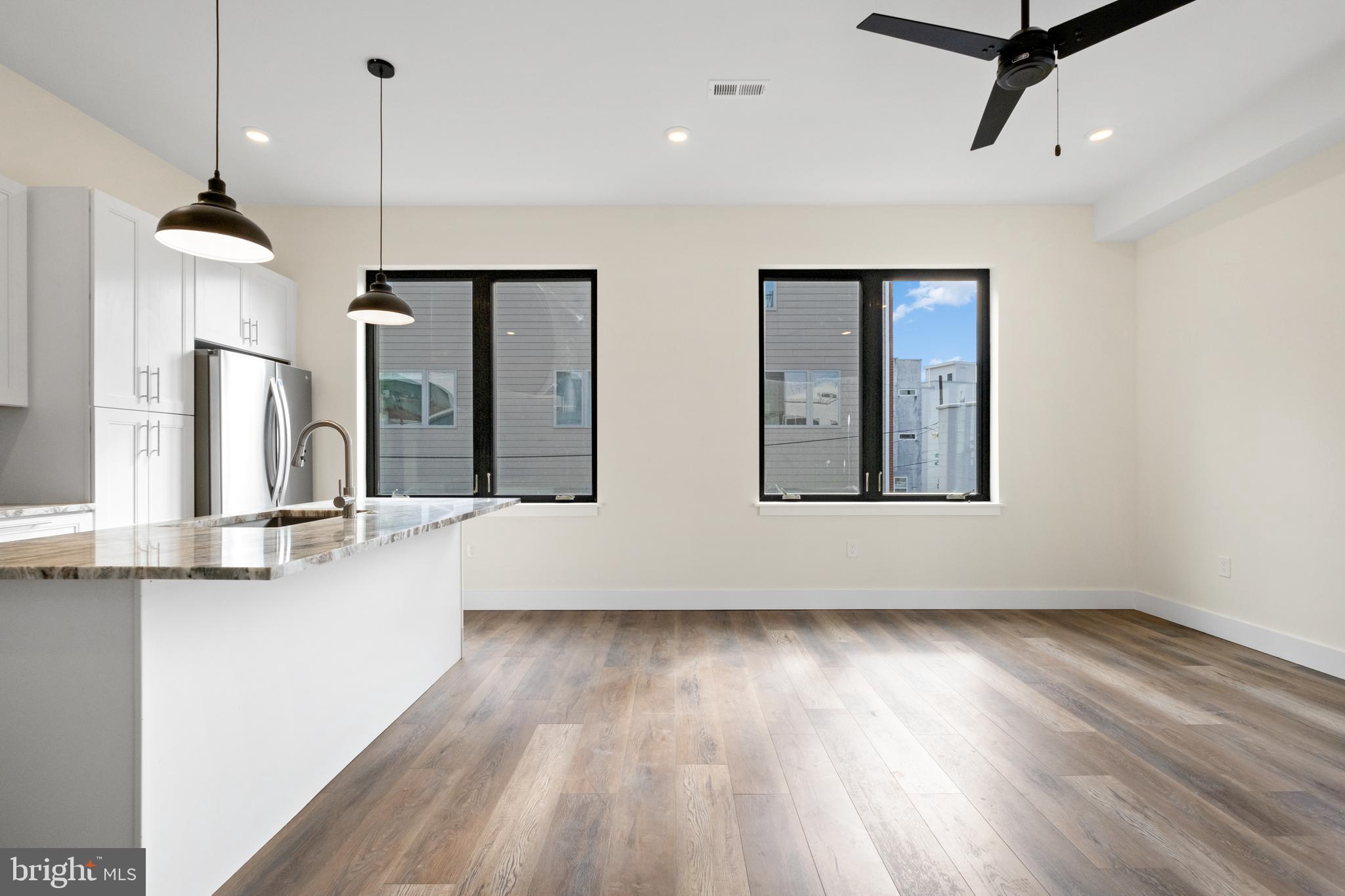 MOVE IN SPECIAL: MOVE IN WITHIN 30 DAYS and Pay 1st month and Security Deposit!!

Welcome to this incredible bi-level apartment, perfectly situated in the vibrant Fishtown/East Kensington neighborhood. Walk to Forin Coffee Shop, Workout at Burning Spirits next door, One block from Frankford Ave and Septa.

Step inside and prepare to be amazed by the seamless blend of modern design and everyday functionality. Oversize windows provide natural light and a  small patio.

Luxury is the name of the game in this home, with high-end finishes and contemporary fixtures at every turn. The open concept layout effortlessly connects the living, dining, and kitchen areas, making it a dream for hosting gatherings and creating lasting memories. The sleek and stylish kitchen boasts stainless steel appliances, including a gas stovetop with air fryer, microwave, and vented range. The marble countertops add a touch of elegance, while the ample cabinetry provides plenty of storage space for all your culinary needs.

As you cozy up in the living area, you'll be delighted by the warmth and ambiance of the electric fireplace, creating the perfect atmosphere for relaxation and unwinding. And for added convenience, a washer/dryer is conveniently located in the unit, making laundry day a breeze.

Don't miss out on the opportunity to elevate your urban living experience. Schedule your viewing today and make this extraordinary apartment your new home sweet home!