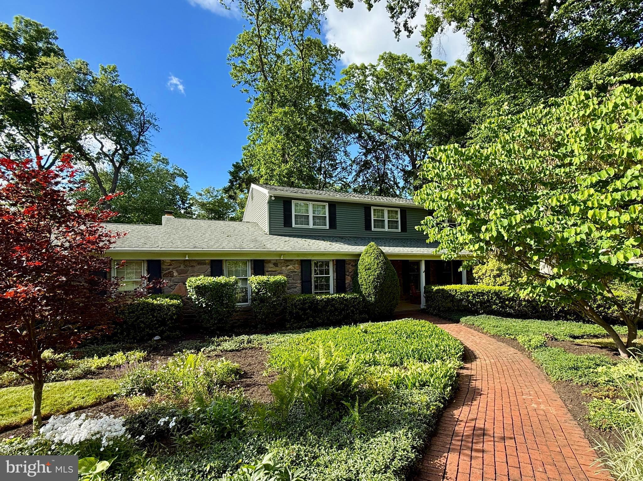 Welcome to this delightful Sandy Run home, offering exceptional privacy in a truly spectacular
setting. From the moment you arrive, you'll be captivated by the beautifully landscaped front yard
featuring native plantings, a covered front porch, and charming brick walkways and patios that wrap
around the home, leading to your own secluded backyard oasis.
Step through the custom entry door adorned with handcrafted stained glass into a warm, inviting
interior. To the right, the living room showcases inlaid hardwood flooring, 2 long windows and
crown molding. The adjacent dining room also features inlaid hardwood floors, chair rail and a
lovely bowed window that frames serene outdoor views.
A rarely offered first-floor office provides an ideal work-from-home space, complemented by a
convenient powder room. The highly functional kitchen is equipped with a Fisher & Paykel
counter-depth refrigerator, dedicated workstation, under-cabinet and in-cabinet lighting, recessed
lighting, a window overlooking the sink, and pantry with roll out drawers. The induction cooktop has
a neoprene cover which you cook directly on, providing additional counter space! Just beyond, the
spacious breakfast area w/recessed lighting features another large bowed window with picturesque
views of the private backyard.
The family room offers a beamed ceiling, solar tube and a brick fireplace with an
oversized hearth, creating a cozy gathering space. Now to your inviting three-season room, perfect for
enjoying the outdoors in comfort with the big picture windows. Slider leads to the side Trex Deck.
The laundry/mud room includes a gigantic pantry, utility closet w/vacuum cleaner charging
station, & coat closet, and interior access to the two-car garage w/pull-down attic stairs.
Newly refinished and retreaded stairs lead to the second level. The spacious primary suite features
two windows, ceiling fan, a dressing/vanity area, linen closet, dual closets, and an en-suite bath
with painted solid maple vanity, walk-in shower & new window. Three additional generously
sized bedrooms, especially BR 2 & BR 3 complete this level, all with hardwood flooring
(including beneath all carpeting), all with a hall bath featuring a tub. Convenient access to the attic
air handler is available through BR 4.
The thoughtfully finished lower level expands your living space with an additional 1400 sq ft w/two
separate office areas, mini-split system, radon system, multiple cork boards, a workout room, utility
room, powder room w/new pump and walk-out access to the patio.
Additional highlights include hardwood flooring, overhead lighting throughout, dimmer switches on
all lights, abundant closet space, a storage shed off the patio, a two-car garage, and safety bars on all
lower-level windows, both stucco chimneys redone, double coat closet at entry, block foundation.
This exceptional property combines comfort, functionality, and natural beauty in one of Sandy
Run's most desirable settings.