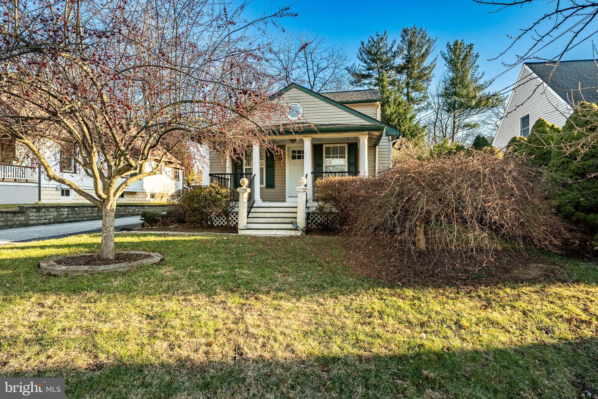 Welcome to 530 Richards, an updated 3-bedroom, 2-full-bath home that combines comfort and style. A quaint covered front porch greets you as you enter. The spacious rear deck overlooks a flat backyard, perfect for relaxation and entertaining. Inside, enjoy luxury vinyl flooring and abundant natural light from large windows. The open floor plan features a generous living area that flows into an eat-in kitchen, complete with recessed lighting, granite countertops, white cabinetry, and stainless steel appliances. The main level includes two bedrooms with hardwood flooring, a fully updated hall bathroom, and a laundry/mudroom. Upstairs, the primary bedroom is a serene retreat with an ensuite bathroom and walk-in closet. A finished attic space offers flexibility for an office or storage, while the unfinished basement provides additional space for projects. The shared garage/drive offers off-street parking. Current owners installed a new roof including all new insulation. Located steps from Anson B Nixon Park and downtown Kennett Square, you'll have access to restaurants, shops, a fantastic public library, and exciting seasonal events. With easy access to Route 1 and Longwood Gardens, this charming home is a must-see property!