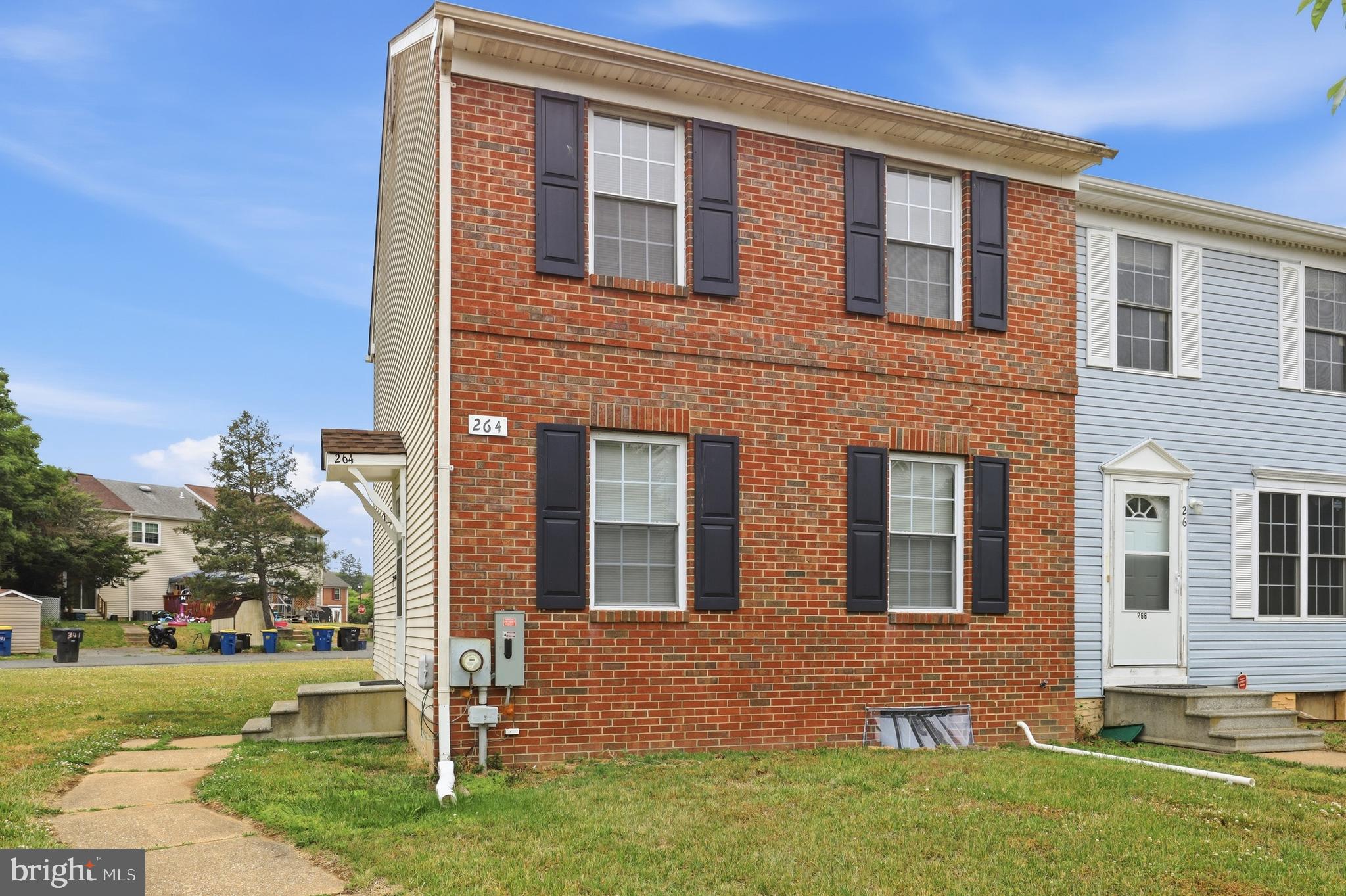 3 Bedroom, 2.5 bath End Unit Townhome available for sale in Dover. This property has some recent updates.  New appliances. New HVAC. New Electric service. New Flooring. New Paint. Updated kitchen cabinets and countertops. New window blinds. Move right in! First floor has a eat in kitchen, living room/dining room , and a half bath. Sliding door goes out to the deck and back yard with off street parking. The Second floor has 3 bedrooms and 2 full baths. Full unfinished basement.  This end unit townhouse has a large fenced in yard.  Make your appointment today!