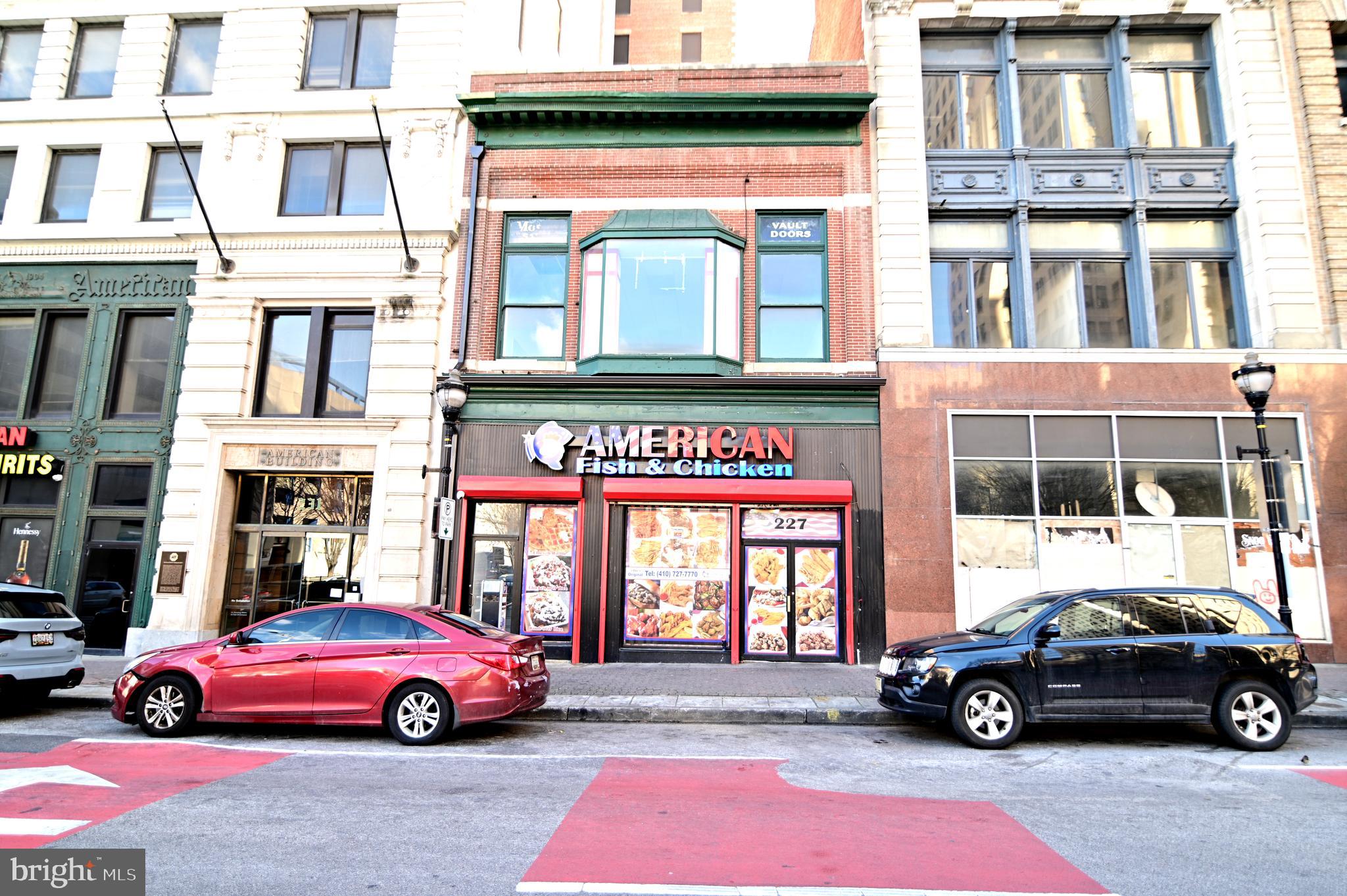 Fully Leased Downtown Baltimore Investment | 7.49% Cap Rate | $699,000

Positioned in the heart of Downtown Baltimore, this 100% leased, two-level commercial building offers investors a rare opportunity to acquire a stabilized, income-producing asset in a high-visibility corridor.

The property is fully occupied by two established tenants, providing immediate cash flow and diversified income streams. Offered at $699,000, this asset delivers a strong 7% cap rate, making it an attractive addition to any investment portfolio.

Located along E Baltimore Street, the property benefits from:

Excellent foot traffic and street exposure
Proximity to major downtown anchors, offices, retail, and dining
Easy access to public transportation and commuter routes
A growing urban environment with continued redevelopment activity

This is a turnkey investment with stable in-place income and potential upside through future rent growth in one of Baltimore’s most active commercial corridors.
