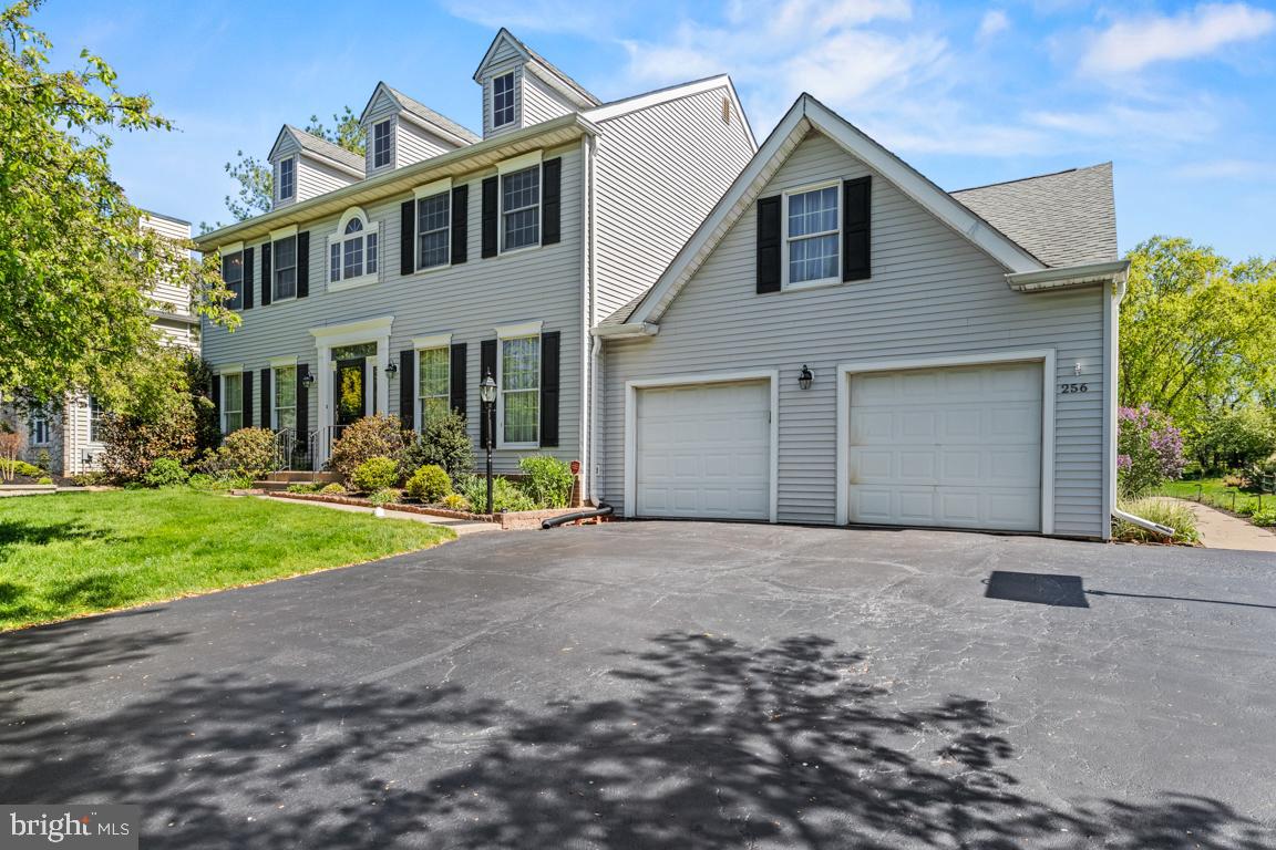 Welcome to 256 Mallard Drive in the heart of East Montgomeryville where comfort, space, and thoughtful updates come together in a truly inviting home. This beautifully maintained property immediately stands out with its low-maintenance, well-kept front gardens and welcoming curb appeal. Step inside to find fresh interior paint throughout, creating a bright, clean, and move-in-ready feel from the moment you enter. The home offers a surprisingly spacious layout, featuring generously sized bedrooms, expansive living areas, ample closet space, and a large laundry room—perfect for today’s lifestyle needs. A standout feature is the rear addition, which creates a sun-filled, oversized family room ideal for entertaining, relaxing, or gathering with friends and family. This space is enhanced with a mini-split system and supplemental heater, ensuring year-round comfort. The kitchen has new bar cabinets and a new pantry door, offering both style and functionality for everyday living and hosting. Additional interior upgrades include a new mantel with custom built-in bookshelves—adding charm and a focal point to the main living space—as well as updated light fixtures and hardware in the bathroom. Step outside to enjoy the newly added brick steps leading to the backyard, where established pollinator gardens provide a peaceful, natural setting that attracts butterflies and birds, perfect for those who appreciate outdoor beauty with minimal upkeep. The basement is a major bonus, offering a large footprint with endless potential—whether you envision a home gym, media room, additional living space, or increased storage. Located in a desirable Montgomery County neighborhood, this home offers convenient access to major routes like 309 and 202, making commuting simple. You’re just minutes from shopping and dining at Montgomery Mall, Wegmans, Trader Joe’s, and a variety of local restaurants, as well as nearby parks, walking trails, and recreational amenities. Buyers will appreciate the blend of suburban tranquility with easy access to everyday conveniences. With its combination of space, updates, and location, 256 Mallard Drive is a fantastic opportunity for buyers seeking a move-in-ready home with room to grow.