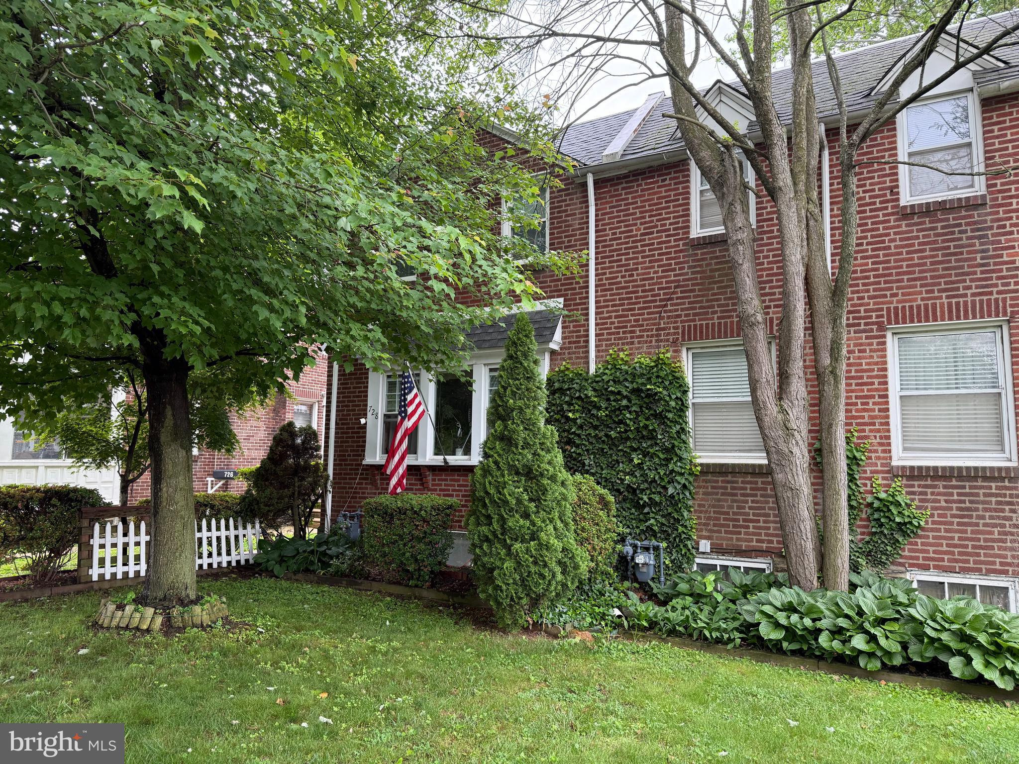 Nestled in the heart of Drexel Hill’s desirable Aronimink neighborhood, 728 Stanbridge Road is a charming, brick colonial twin that blends timeless character with everyday comfort.  Large living room with  brick fireplace, formal dining room and an eat-in kitchen with exit to a large deck.   This 3-bedroom 1-bath home offers 1,440-square-foot property of living space with spacious living areas, natural light, and a convenient location near shopping and dining.  Driveway in the rear with a 1 car attached garage.