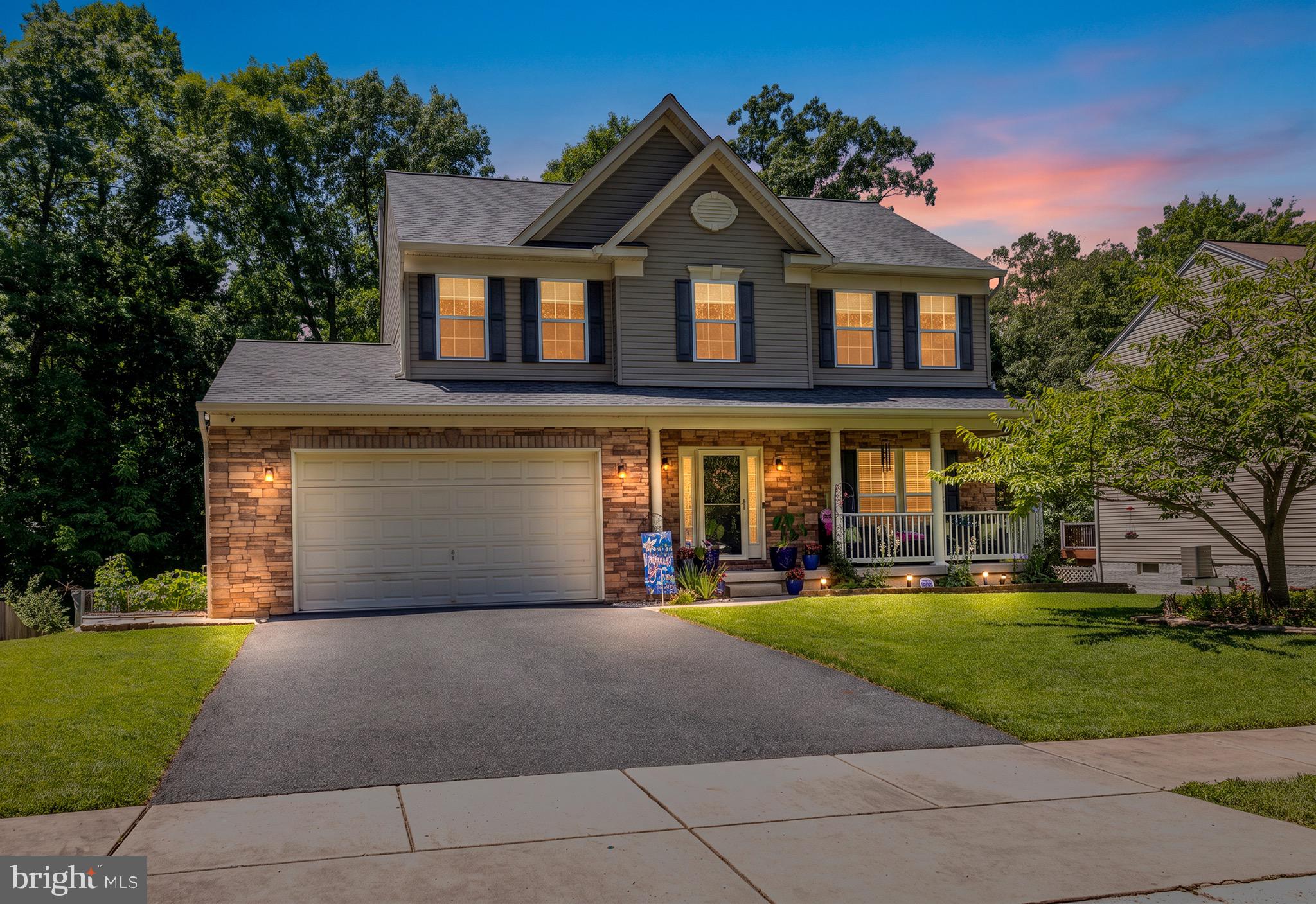 OPEN HOUSE: THURSDAY, JULY 23RD FROM 4-6 PM.   PRICE ADJUSTMENT: NOW $575,000.  Welcome to this beautifully updated home with a full in law suite.  It is situated at the end of a quiet cul-de-sac.   The heart of this home is the fully renovated open concept kitchen, which was completely gutted and transformed into a gourmet dream less than two years ago. It flows seamlessly into the family room and features ceramic tile flooring. This space is loaded with high-end details, including stunning quartz countertops, floor to ceiling cabinetry, soft-close drawers, roll-out shelves and premium Bosch appliances, The massive central island provides extra storage and comfortable seating for four people. A commercial grade Ruvati workstation sink, heavy duty garbage disposal with the in-counter switch, and Moen power-clean faucet makes clean up even better.  The charming breakfast nook completes this spectacular space.

In the front of the home, you are greeted by a welcoming sitting room and a dedicated private office space. The main level features refinished hardwood floors, upgraded lighting, and brand new interior doors with fresh hardware. A completely renovated powder room is also conveniently located on this level.

Upstairs, you will find four spacious bedrooms. The primary suite is a private retreat boasting vaulted ceilings,  a large walk in closet, brand new luxury vinyl tile flooring, and an ensuite bathroom with more updates.  Three additional bright bedrooms and another full bathroom are also located on this upper level.

The fully finished walkout lower level offers an incredible in-law suite, perfect for multi-generational living or guests. This level features its own full eat-in kitchen, a designated laundry closet, a living room, a flexible bonus room, a full bathroom, and an additional bedroom. Step outside from the lower level to relax on the spacious deck and enjoy the peaceful, private yard.   The current owners have gone above and beyond to think of every detail that will perfect this space and make life just a little easier.   The list of upgrades goes on and on.   Enjoy further peace of mind with a roof that is just 3 years old and both AC units are brand new (July 2026).  Make an appointment today to see why this is the perfect place to call home sweet home.