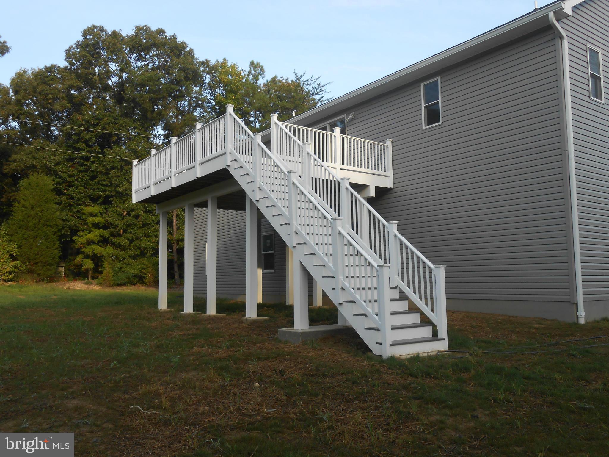 Brand new and ready to go!!  Beautiful 3 bedroom 2 bath, 1 car garage deck open floor plan. All appliances including washer and dryer. No pets. Rent includes water, sewer and all grass cutting. Excellent credit is a must.
