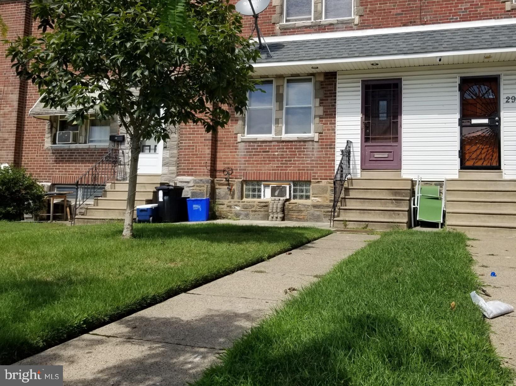 Property was recently occupied but requires a good deal of work.  Utilities are on.  Sold in, as-is condition. Very nice block, great West Mayfair location. Large 3 bedroom, 2 full bath, 2 story row with a front patio, well built airlite with potential -  bring your imagination.   This home does have hardwood flrs throughout, fin bsmt has a laundry area and a full bath.  1 car garage and rear driveway.  THIS IS NOW A SHORT SALE