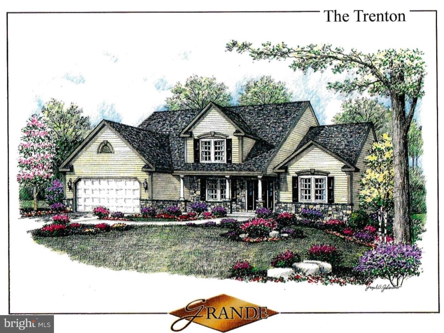 New upscale community by Grande Construction in Fleetwood, PA.  This 4 BR 2.5 BA stylish "Trenton" model with side-entry garage is in walking distance to schools, park and community pool. Spacious flowing floorplan.  Master bedroom has fantastic master bath with custom shower and large walk-in closets.   Many more models also available on additional lots.