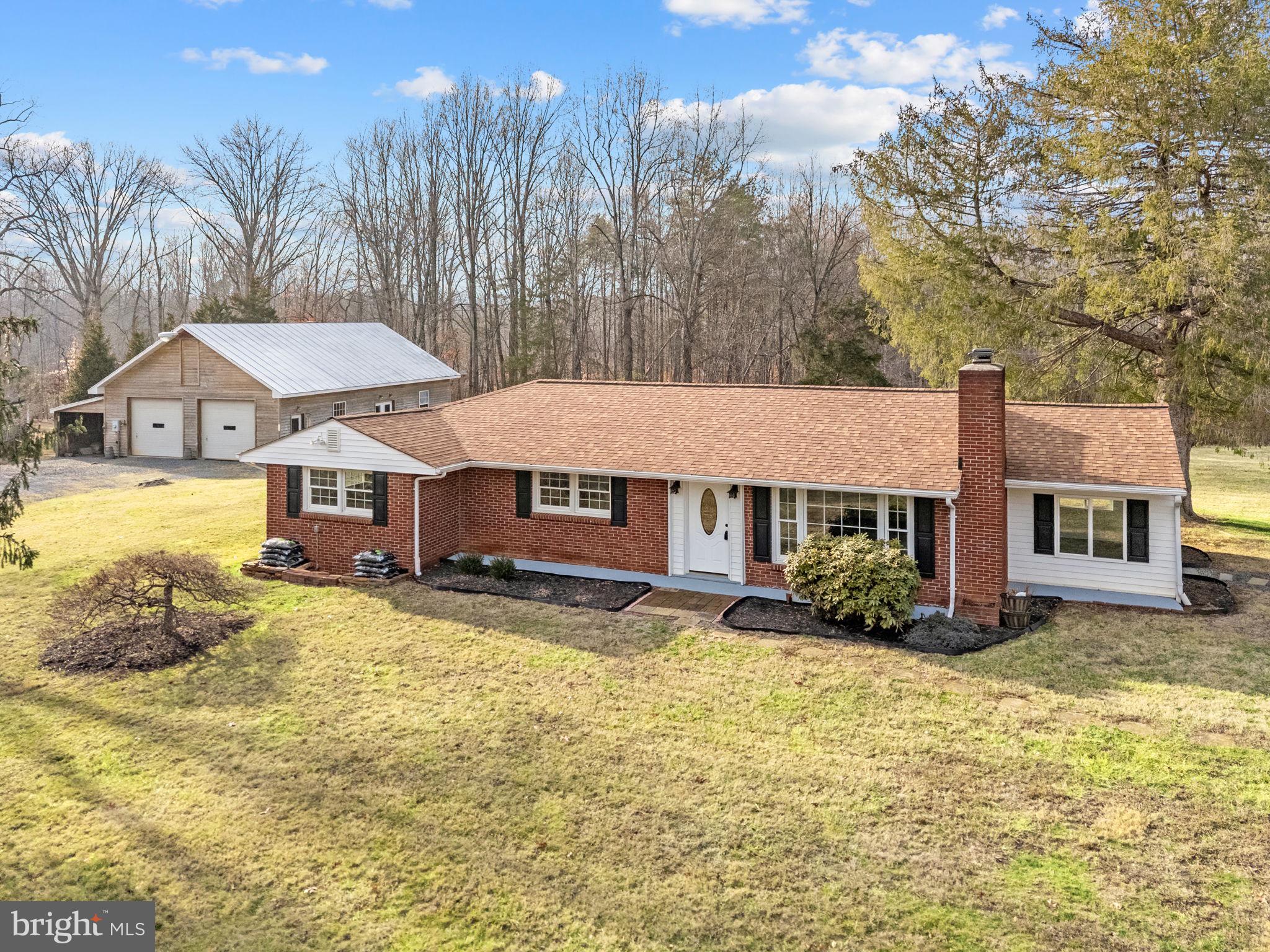 WELCOME HOME!!! Offering $5,000 towards buyer's closing costs with full price offer! Fully renovated rambler, inside and out, upstairs and down! Approx 7min to town and Rt29 and boasts not only an oversized detached 2 car garage with a separate entrance, but an enormous workshop! Great opportunity for a home business or for serious hobbies! Inside the house has been painted throughout with new trim and flooring. The Roof, HVAC, Septic,  Kitchen and both bathrooms are brand new! Too much to list, almost forgot the whole house generator! This one has it all!