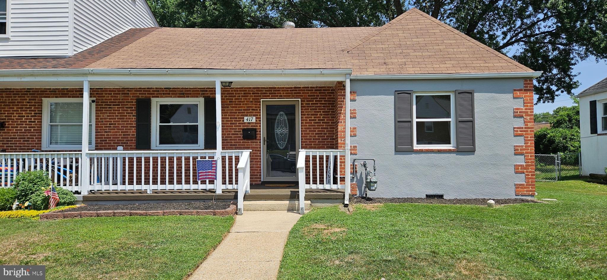 Welcome home to this charming, move-in ready home offering easy one-level living! This well-maintained 3-bedroom, 1-bath home is ready for its new owners and features a beautifully renovated kitchen and updated bath. Relax with your morning coffee or unwind in the evening on the inviting front porch. The  attic offers the potential to be raised and finished, providing the opportunity for additional living space if desired. The inviting family room overlooks the fully fenced backyard, creating the perfect setting for relaxing, entertaining, or enjoying outdoor activities. With no HOA and a convenient location close to major commuter routes, shopping, dining, and everyday amenities, this home offers the perfect blend of comfort, convenience, and future potential. A must see!!