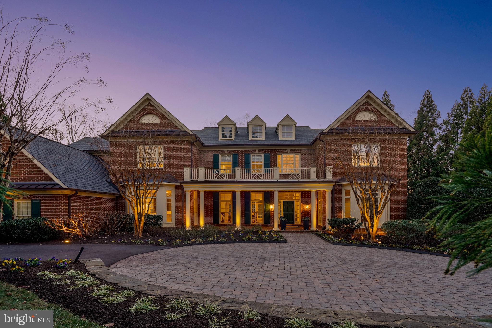 One of the largest and most private lots in The Reserve, 1.18 acres, backing to parkland and privacy on cul’d’sac street. All of the classic Yeonas & Ellis design features found in the over 9100 total sq feet of living space. Attention to quality and design throughout offering a wonderful floorplan facilitating multiple ways to use the space; bringing the outside in and the inside out, excellent for entertaining- with a stunning loge with surrounding double French doors, a fun outdoor kitchen/grill, saltwater pool, and professionally landscaped gardens and lawn. Warm and inviting hardwood floors throughout, 
built-ins, recessed lighting, 10’+ ceilings, walk in closets, en-suite bathrooms for each bedroom and amazing amount of natural light throughout. Offering both a front and back staircase to the second level, upstairs laundry center, 4 secondary bedrooms and a sumptuous master suite with gas fireplace with his/hers closets and his/hers dedicated bathroom space. The lower level is configured to offer a luxury recreational center complete with space to further customize to your desire, a home theater, 6th bedroom and bath, and storage galore. But the heart of the home sits on the main level with a large, open family room and kitchen space offering a custom stone fireplace, formal dining room and living room, open gallery, family and formal powder rooms, and a very special library/home office with stunning floor to ceiling wood bookshelves and cupboards. Gourmet kitchen with professional appliances, oversized center island and large eat-in table space, bar alcove, and large walk in pantry. Sited within the distinguished community of The Reserve, 258 wooded acres of only 166 custom homes, you will find your circular driveway with custom pavers, 3 car side load garage! Guard service provided around the clock 7 days a week and able to accept packages, dry cleaning and mail. Churchill Road, Cooper and Langley Schools. Conveniently located to all arteries serving the metro DC and Tyson’s Corner area.