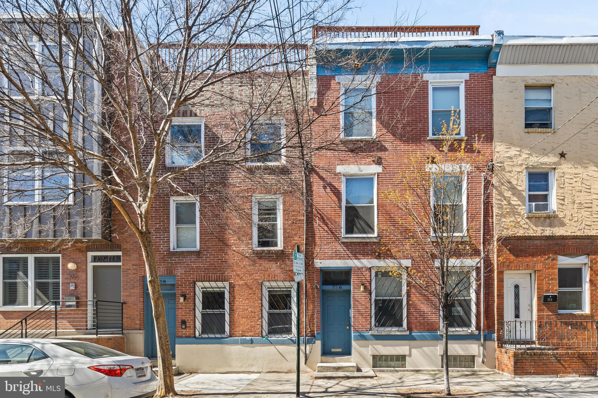 756-758 South 19th Street are a pair of fully occupied triplexes in the heart of Philly's sought-after Graduate Hospital neighborhood. The buildings have similar layouts, with 3 separately metered 1-bedroom apartments, each having individual laundry and outdoor spaces for a total of 6 units. The first-floor units have a large living room at the front with hardwood floors and tall windows. The open galley kitchens have full-size appliances, including a dishwasher. Down the hall, there's a full bathroom, a laundry closet, and a utility closet with the gas water heater and furnace. At the rear is a sunlit bedroom with double closets and access to a private backyard. Two bi-level units are at the front and rear of the upper floors. They have an open and airy living space with hardwood floors, a full kitchen, and room for a dining area. A spiral staircase leads to the large bedroom, where there are closets for laundry, storage, and utilities, along with a full bathroom. Private roof decks top each unit. 756-758 S 19th Street's fantastic location earns a Walk Score of 89! Graduate Hospital is brimming with popular restaurants, friendly shops, parks, and playgrounds. Stores like Target, Sprouts Farmer's Market, Petco, and Wine & Spirits are close. Plus, there's easy access to lively South St, vibrant Rittenhouse Square, Broad St, Washington Ave, and public transit. Schedule your showing today!