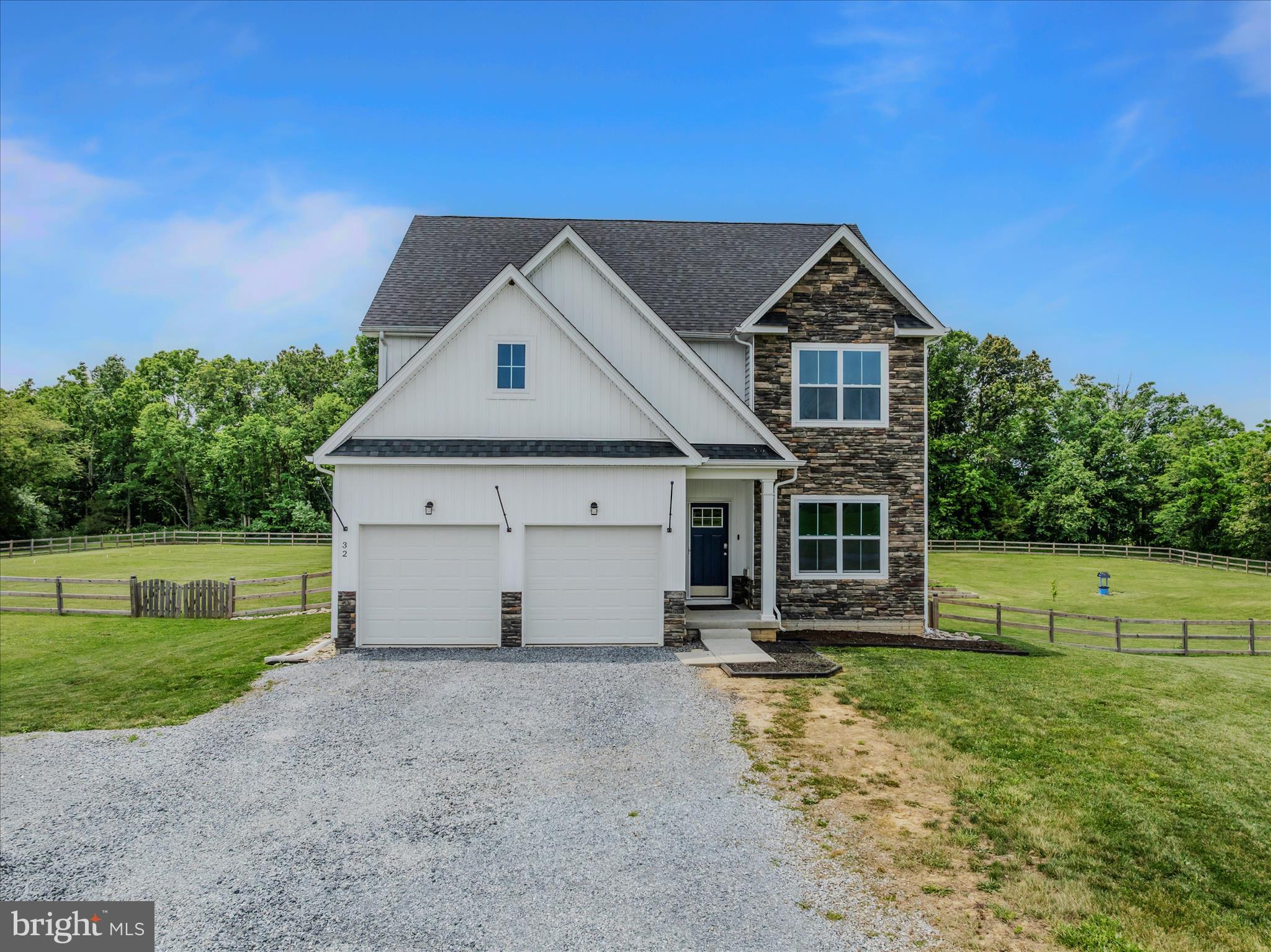 Welcome home to this beautifully maintained 4-bedroom, 2.5-bath Colonial situated on a private 3.25-acre lot with no HOA dues. Offering spacious living areas, modern finishes, and plenty of outdoor space, this property combines comfort, functionality, and privacy.

The main level features luxury vinyl plank flooring, a large family room with a cozy gas fireplace, and an open kitchen and dining area designed for both everyday living and entertaining. The kitchen is highlighted by granite countertops, stainless steel appliances, a large center island, a walk-in pantry, and a convenient butler’s area for additional storage and serving space.

Upstairs, the expansive primary suite offers dual walk-in closets and a luxurious en-suite bath complete with ceramic tile flooring, dual vanities, a soaking tub, and a separate shower. A second bedroom features its own walk-in closet, while the third and fourth bedrooms provide ample space for family, guests, or a home office. The upper-level laundry room adds everyday convenience.

The unfinished lower level presents endless possibilities for future expansion and includes a rough-in for a bathroom. Additional features include a water softener with UV system.

Enjoy outdoor living on the 16' x 24' deck and lower-level floating deck overlooking the fully fenced backyard. Two storage sheds provide plenty of room for tools, equipment, and hobbies, including a 12' x 24' front shed and a 10' x 10' backyard shed.

With its spacious layout, desirable features, and peaceful acreage setting, this property offers the perfect place to call home. Schedule your showing today!