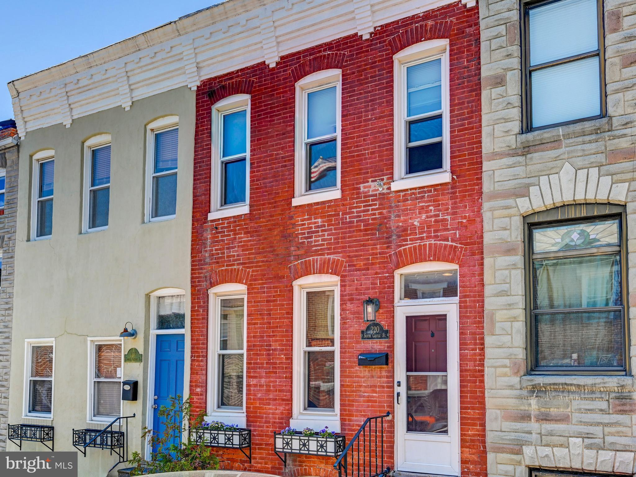 Charming and beautifully updated 2-bedroom home featuring 1 full bathroom and 1 convenient first-floor powder room. Filled with character throughout, this home showcases exposed brick feature walls, original wood floors, and a stunning original staircase that add timeless warmth and charm. The spacious living area is accented by a decorative fireplace, creating an inviting atmosphere perfect for relaxing or entertaining.
The updated kitchen features granite countertops, stainless steel appliances, and a bright white design that blends classic character with modern convenience. A separate dining room offers additional space for gatherings and everyday living.
Upstairs, the rear bedroom includes an additional dressing room or den space along with a walk-in closet, offering flexibility for a home office, workout area, or private retreat. Fresh paint and refinished hardwood floors throughout enhance the move-in ready appeal.
Outdoor living is equally inviting with a screened-in porch overlooking the spacious backyard—perfect for gardening, pets, or enjoying time outside. Additional highlights include plenty of basement storage and a new silver coat roof completed in 2026 for added peace of mind. This home offers the perfect blend of Baltimore charm, thoughtful updates, ****Recently installed fiber optic cabling provides 10g high-speed networking capability to all three floors of the home****and comfortable living.