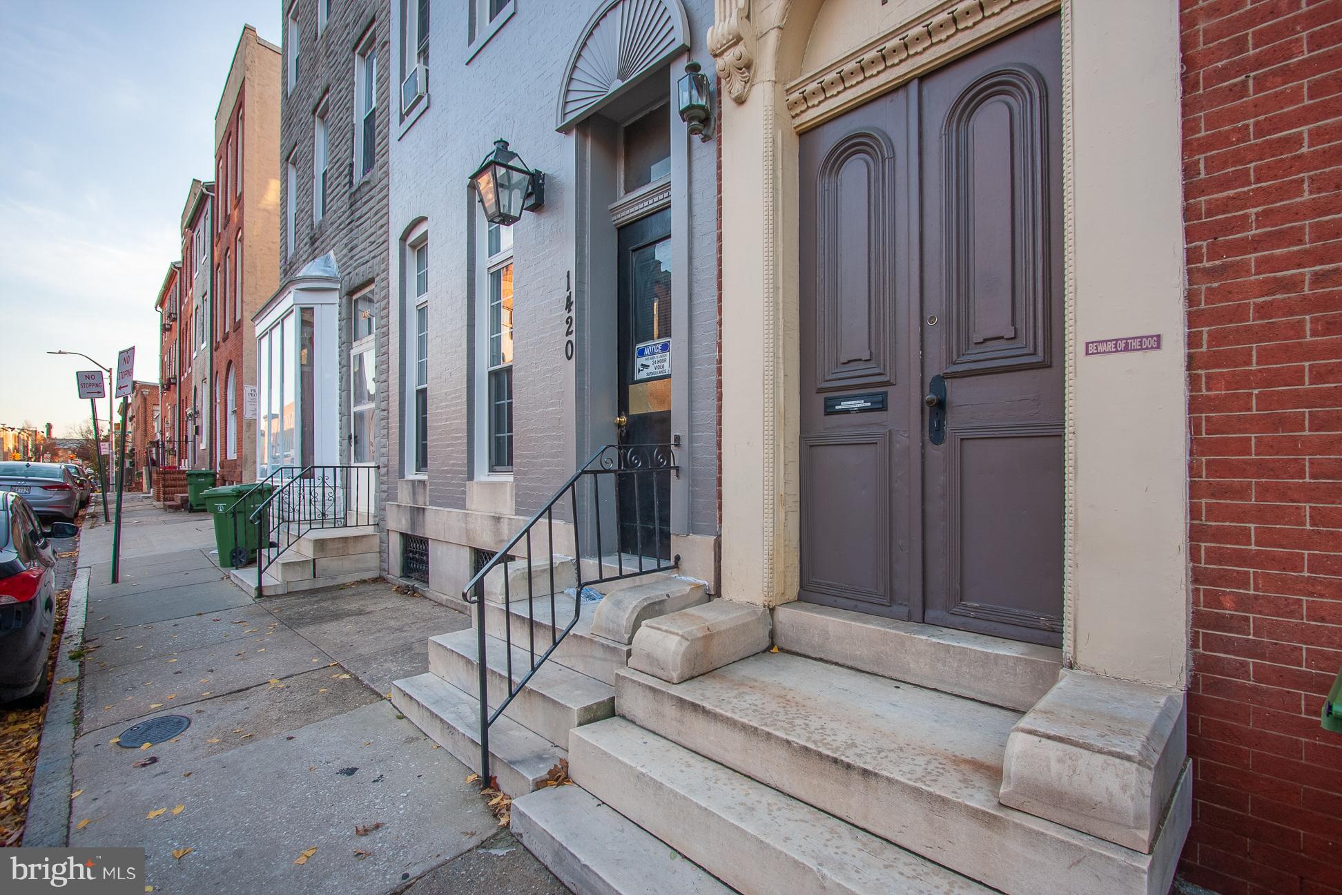 ****SHORT TERM******  AVAILABLE NOW.  HEAT & WATER IS INCLUDED.  THIS ONE BEDROOM ONE BATH UNIT LOCATED ON THE 1ST FLOOR.  HARDWOOD FLOORS, 12 FOOT CEILINGS UP DATED KITCHEN  GRAT FEDERAL HILL  LOCATION  4 MO. RENTAL TERM .  LONG TERM AVAILABLE