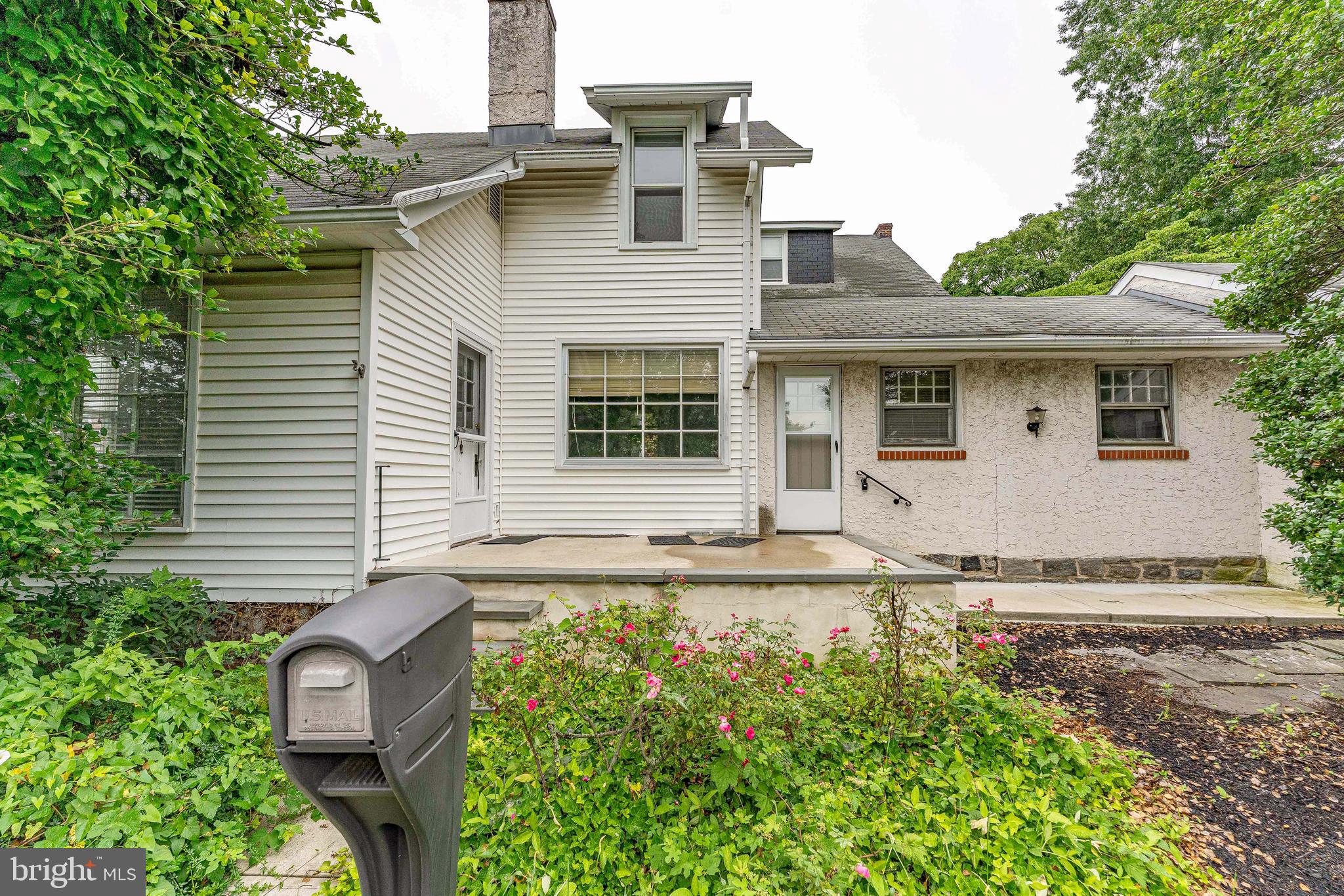 Welcome to 855 Martin Ave., a 2-bedroom, 2-bath home situated on a corner lot in the desirable Bryn Mawr neighborhood, complete with a 2-car garage. Being sold as-is, this property offers a fantastic opportunity for investors, renovators, or buyers looking to make it their own. Step inside to the living room, featuring carpet flooring and a ceiling fan, creating a comfortable space to relax. The adjoining dining room also offers carpet flooring and convenient access to a full bathroom with tile flooring and a walk-in shower. Just beyond the dining room, the kitchen is equipped with an electric oven, dishwasher, refrigerator, and range hood. A first-floor laundry area adds everyday convenience. Upstairs, you'll find two carpeted bedrooms and a second full bathroom with tile flooring and a tub/shower combination. Outside, enjoy the patio overlooking a private backyard with a storage shed, providing additional storage space. Ideally located near township parks, Bryn Mawr Hospital, Haverford College, and everything the Main Line has to offer, this home also provides convenient access to public transportation, shopping, and the restaurants along Lancaster Avenue. Whether you're looking for your next renovation project or an investment opportunity, don't miss your chance to make this property your own!