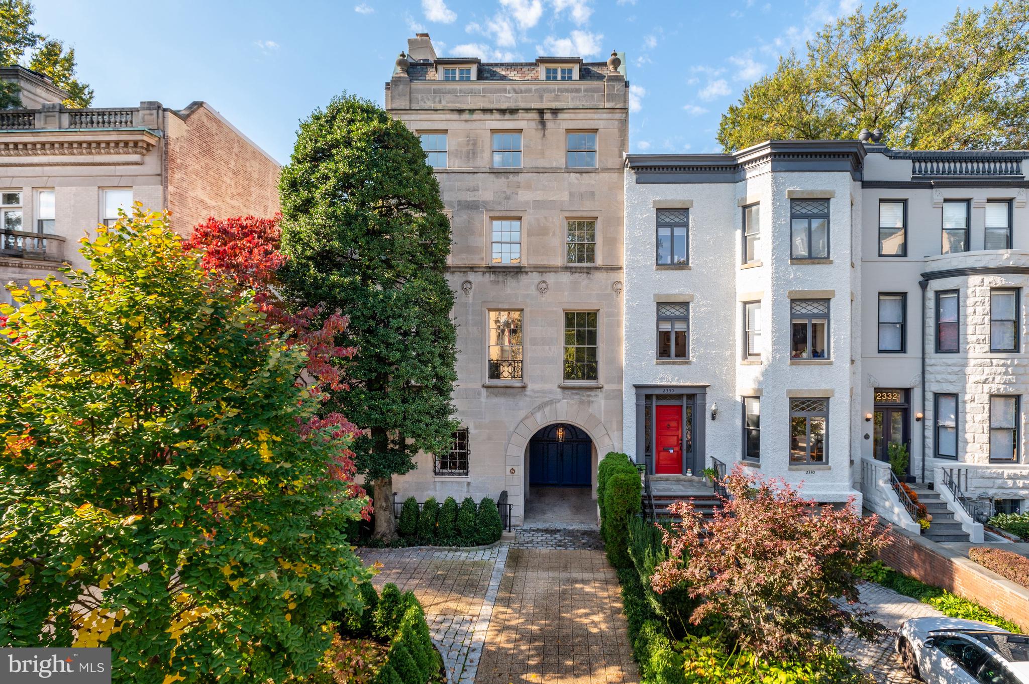 2328 Massachusetts Ave NW is an impeccable masterpiece that has been meticulously renovated, restored, and expanded to what it is today – one of Embassy Row's most sensational private residences. Stepping inside the Limestone walls of this home transports you out of Washington and into the grand dame style townhomes of the 7th Arrondissement of Paris, the Upper East Side of Manhattan, and the Back Bay of Boston. This is truly an exceptional property backing to Rock Creek Park that boasts private gate access to the park as well as panoramic cityscape and parkland views. Offering 6 Bedrooms and 5.5 Baths throughout the 6 finished levels, this property spans approximately 6,150 total square feet. The extra wide 25' facade provides grand scale and gracious proportions with high ceilings on each level. The entire property was completely renovated over the course of 2 years (between 2014 and 2016) by the current owners, who enlisted Ankie Barnes of Barnes Vanze Architects and Horizon Builders. Every finish, system, and amenity is reinforced with luxury and exceptional quality. The Principal Rooms are mainly on the First and Second Levels, featuring beautifully designed spaces perfect for entertaining. The Third Level is dedicated to the Primary Suite to include 2 walk-in closets, a spa-like 5-piece Bath, and an adjacent handsome Office/Library. There are 3 Bedroom Suites on the Fourth Level. A well-equipped In-Law Suite is on the Lower Level and includes a separate entrance and Kitchenette. The Top Level has a Terrace Lounge that walks out to a Rooftop Terrace with the most spectacular and sunny southwestern views of Washington and Arlington. All levels (less the rooftop) are accessed by an elevator. Prominently situated adjacent to some of the District's most visited areas, Kalorama is arguably one of the most sought-after neighborhoods in DC. With Dupont Circle to the south, Georgetown to the west, Woodley Park to the north, Adams Morgan to the east, a variety of noteworthy and popular restaurants, shops, and cultural experiences are just moments away. Outdoor enthusiasts will be thrilled to be surrounded by a number of parks, biking/ hiking trails, and green space. Mitchell Park, the Rock Creek Park Trails, Kalorama Park, Walter Pierce Park, Meridian Hill Park, and the Smithsonian National Zoo are within close proximity.