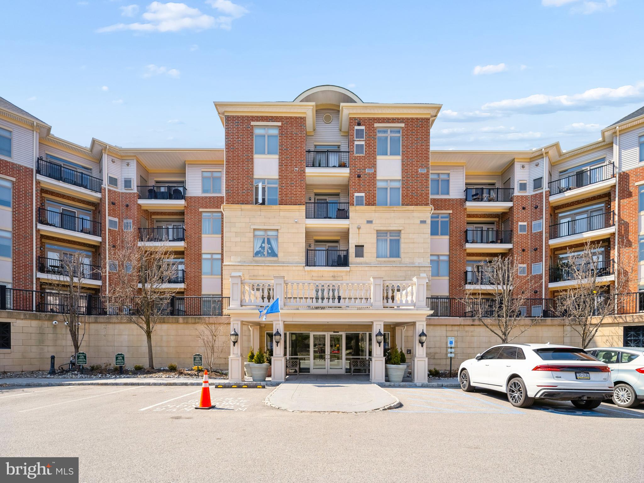Experience modern comfort in this beautifully updated third-floor Canfield Model condo at Huntingdon Place, located in the highly regarded Lower Moreland School District. This 1-bedroom, 1.5-bath unit features a bright den, spacious living areas, and views of the front courtyard, with convenient access to the main elevators.

Recent upgrades include elegant hardwood flooring in the den, main bedroom, and closets, along with freshly painted interior walls throughout the home. The open chef’s kitchen is equipped with custom wood cabinets, granite countertops, a tile backsplash, stainless steel gas stove, built-in refrigerator, dishwasher, and a breakfast bar. The living and dining areas are highlighted by natural light, recessed lighting, and a balcony overlooking the courtyard.

The main bedroom offers a ceiling fan, a walk-in closet plus an additional double closet, and large windows with plantation shutters. The main bath includes a double sink vanity, soaking tub, stall shower, and linen storage. Laundry and a convenient half bath complete the layout.

Two covered, secure parking spaces are included (350 near elevator 5, and 419 between the main entrance and elevator 5). Residents enjoy 24-hour building security, a fitness center, an indoor pool, and community rooms. All appliances are being sold as-is, and select furnishings- including a bed and display cabinet, along with an additional refrigerator, may be included with an acceptable offer.