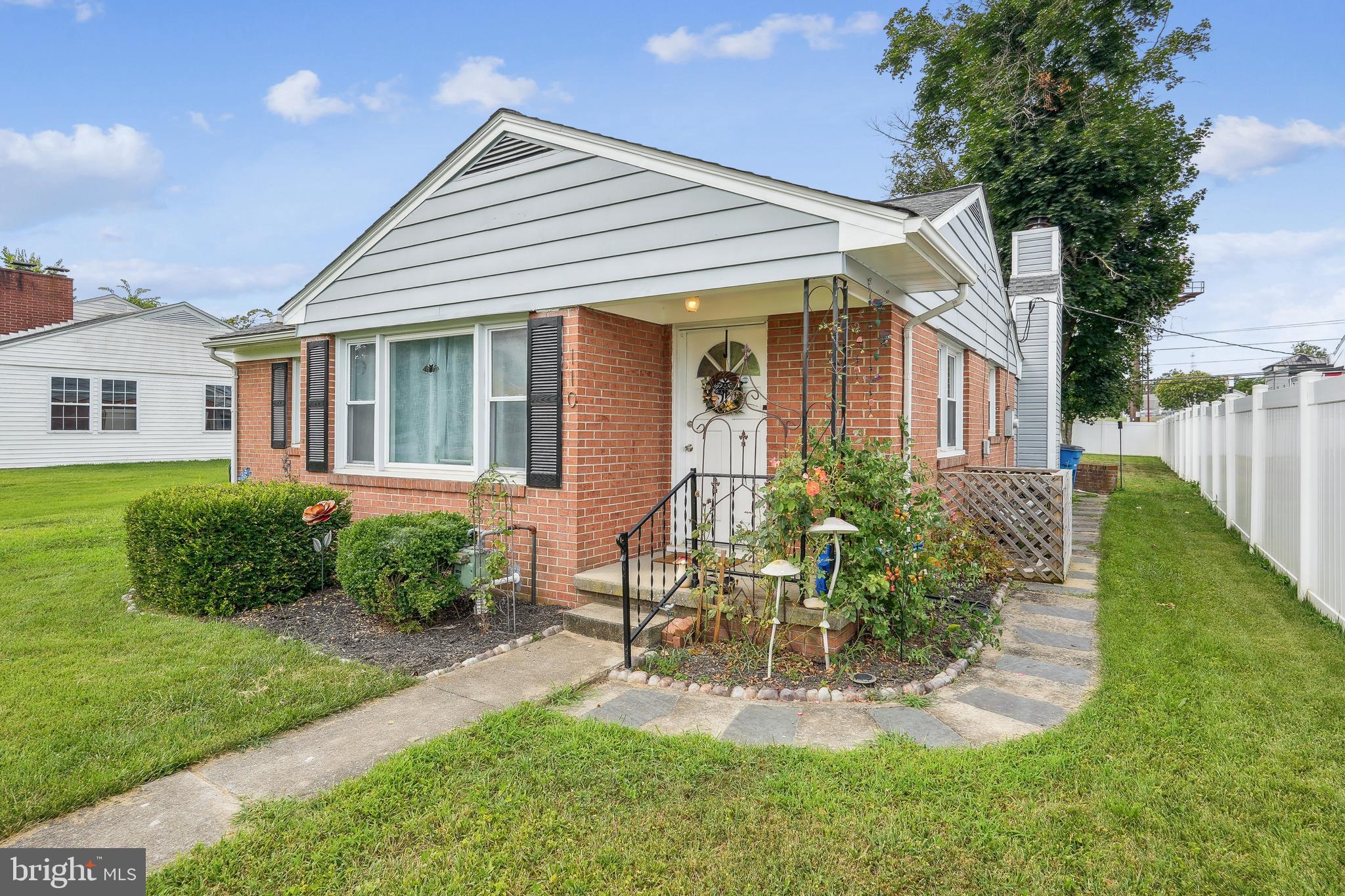 Very Well-maintained all-brick rancher offering 2 bedrooms, 2 full  Renovated bathrooms, and a finished basement on a  large flat  lot. With 1,144 square feet of living space on the upper level, this home is  move-in ready , and it offers many improvements inside and out. The kitchen features updated flooring and almost new appliances, along with almost  new washer and dryer.  Bathrooms have been Updated, and the interior has been freshly painted  recently with upgraded light fixtures and many other things  throughout. The lower level has been recently updated and offer plenty of extra living space. The primary bedroom and closet have been remodeled, and the fireplace has been modernized with a clean, painted finish. Additional updates include refreshed landscaping, a newly installed fence, and a sealed driveway. The water heater is officially brand new and many other things are younger that 3 years old. This  property offers a great combination of updates, functionality, and lots of charm—ready for your buyer.