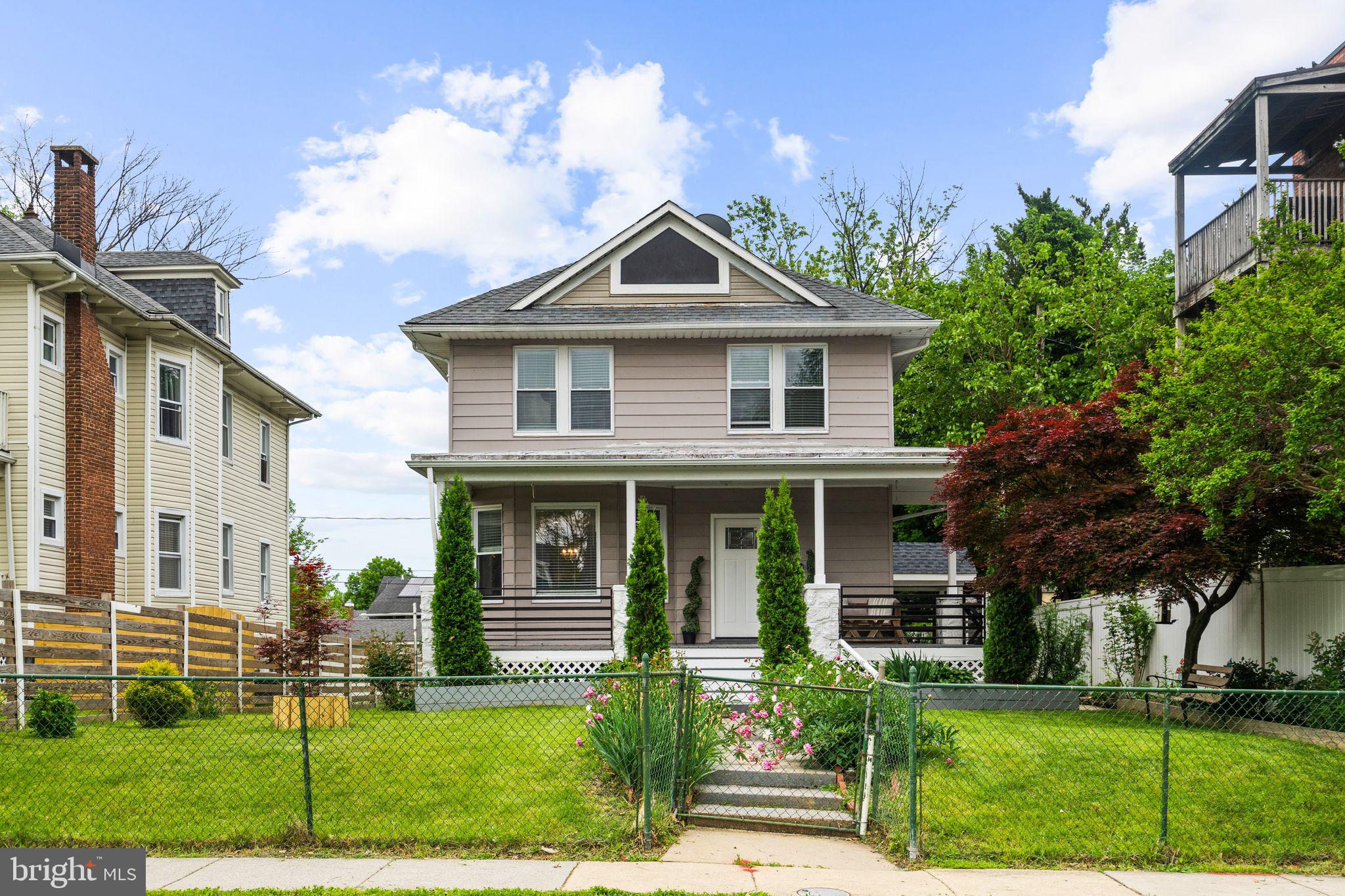 Located in the charming Hanlon neighborhood, this colonial home exudes warmth and character. This residence offers a perfect blend of classic charm and modern convenience, making it ideal for those seeking comfort and privacy. Step inside to discover an inviting open floor plan that seamlessly connects the living and dining areas, creating a perfect space for gatherings and everyday living, the abundance of natural light fills each room, creating a bright and airy feel. The heart of the home features a well-appointed kitchen equipped with stainless steel appliances, ensuring that meal preparation is both efficient and enjoyable. With five spacious bedrooms, this home provides ample space for relaxation and privacy. Each bedroom is designed with comfort in mind, and the master bedroom offers a walk-in closet for storage solutions, making organization a breeze. The three full bathrooms are thoughtfully placed throughout the home, providing convenience for both residents and guests. Step outside to enjoy the charming porch, a perfect spot for morning coffee or evening relaxation. The outdoor space is complemented by a shed, providing additional storage for gardening tools or outdoor equipment. This lot offers plenty of space for outdoor activities, gardening, or simply enjoying the fresh air. Backyard features a pergola perfect for outdoor dinings or entertaining. The property also features on-street parking in front and back for added convenience, ensuring that you and your guests have easy access. This home is not just a place to live; it's a place to create lasting memories. With its blend of classic architecture, modern amenities, and a welcoming atmosphere, this property is ready to embrace its new owners. Experience the comfort and charm of this Colonial gem in Hanlon!