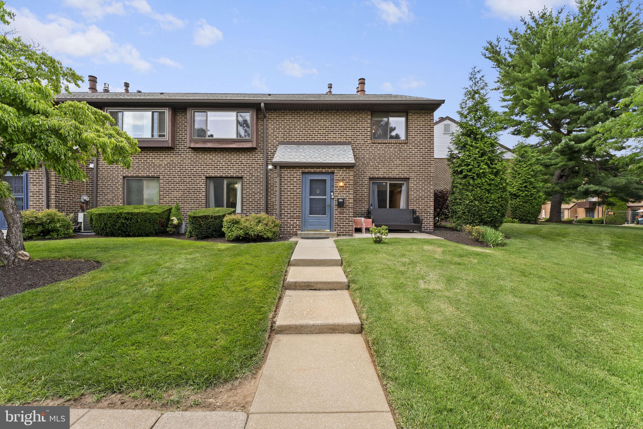This meticulously maintained end-unit townhome in Haverford Village offers a rare opportunity to live on the Main Line at a price that can't be beat, combining modern comfort with ultimate low-maintenance living in the heart of Ardmore. Thoughtfully updated throughout, the home boasts brand-new flooring, a suite of new appliances, and a large, open living room complete with beautiful built-in shelving. The convenience begins on the first floor with a well-placed half-bath, while the second floor features two large, generously sized bedrooms, a spacious full bathroom, and an impressive walk-in closet in the primary suite. Situated in an extremely walkable neighborhood, you are just moments away from the premier shopping, dining, and local boutiques at Suburban Square. Haverford Hill also has an amazing inground community pool which is great way to relax in the warmer months. To top it all off, the monthly condo fee provides peace of mind by covering the community pool, water, trash, snow removal, lawn care, and exterior maintenance (excluding windows and doors). Don't wait and book your showing today!