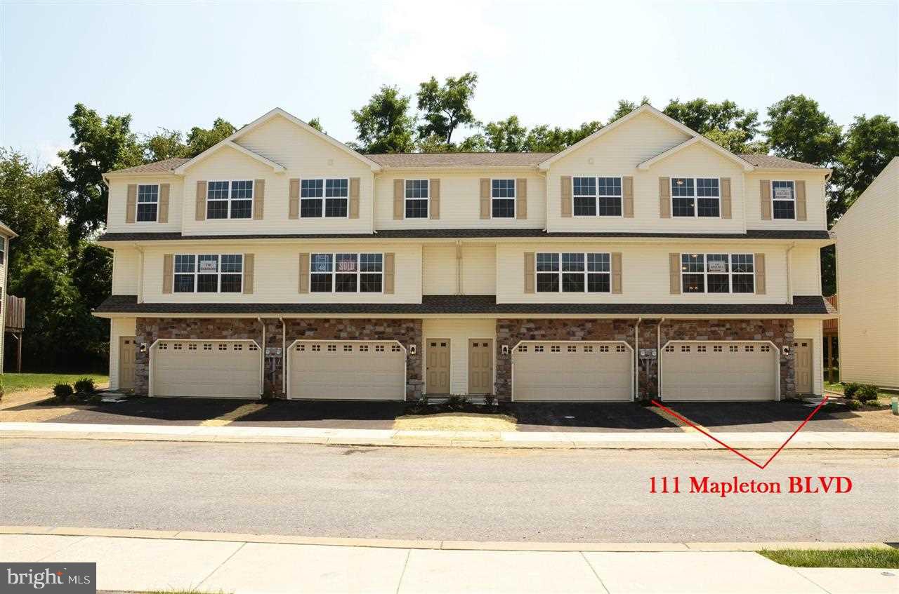 FINAL CLOSEOUT! Only 2 Homes Left! New Townhome in desired location built by Classic Communities! 2022 Sq. Ft. 3 bedrooms, 2.5 bath, Spacious Great room, Kit opens to Dining rm which leads to Deck. Stunning hardwood floors, Finished Family Rm in Lower Level. 1.5 Car Garage. Wooded Private Back Yard. Community Entrance has garden w/Gazebo & Trees throughout. 100% financing is available! Enjoy carefree living ahead!