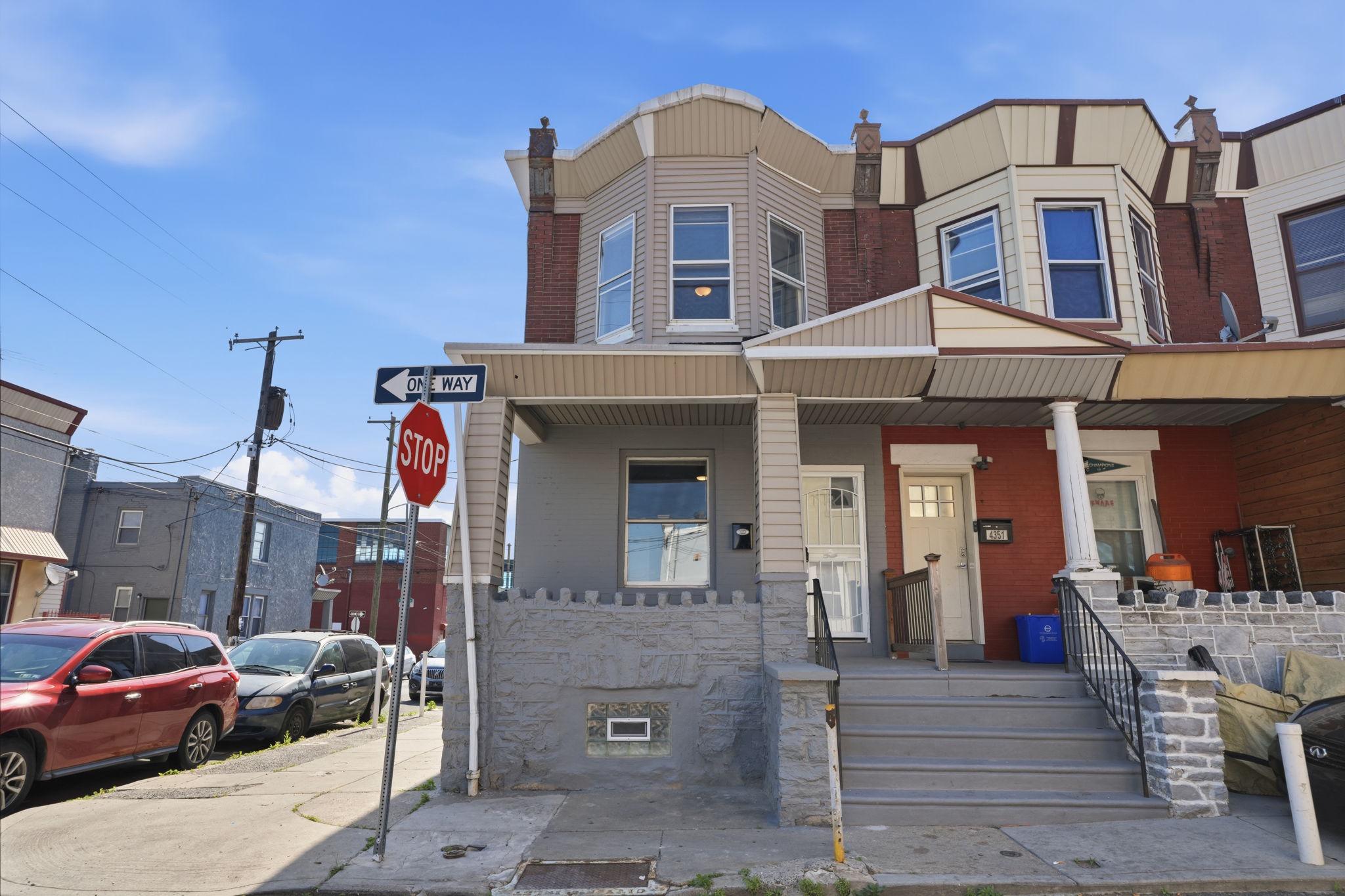 Beautifully remodeled 2-bedroom, 1-bath corner home filled with natural light and located on a friendly block. Move-in ready with updated flooring, fresh paint, updated electrical, and a freshly cemented basement for clean storage and added peace of mind. The classic layout includes a bright living area, two huge bedrooms, and a rear outdoor space. With the generous square footage, the home could easily be converted into a 3-bedroom. Conveniently located near Roosevelt Blvd, multiple bus routes, public transportation, shopping, and dining. Commuting is simple and efficient. A great opportunity for first-time buyers or investors, with grant programs available that may allow qualified buyers to purchase with little to zero money down. Comes with a 1-year warranty for extra peace of mind. Schedule your showing today!
