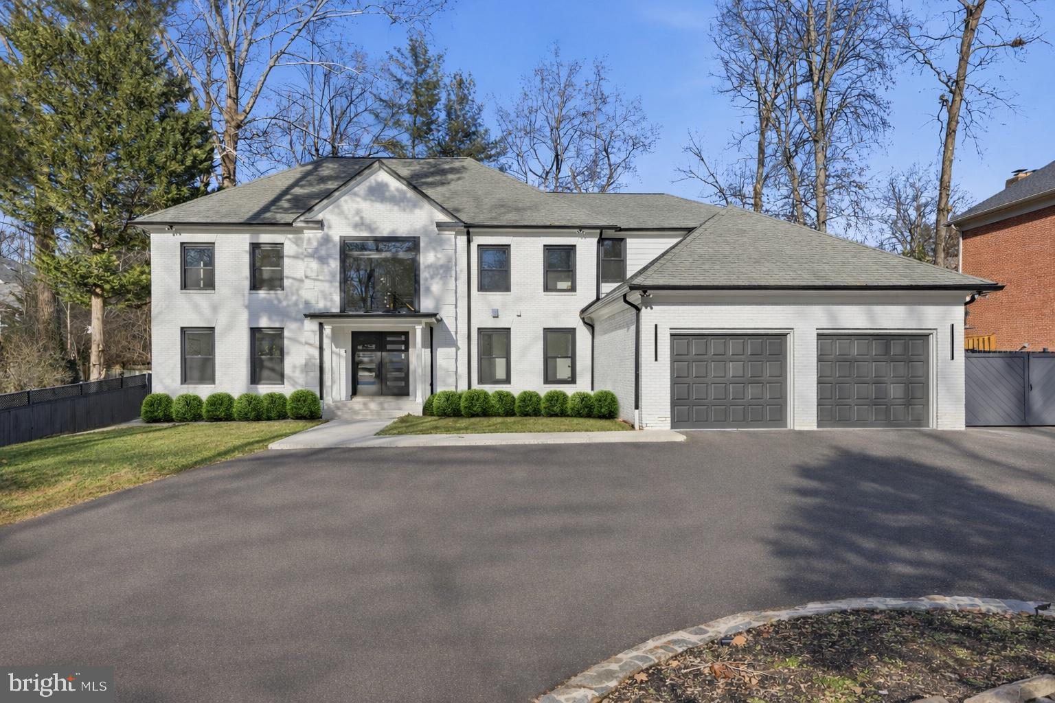 Located along Old Dominion Road within the established Bedford Acres neighborhood of McLean, this fully renovated Colonial residence offers approximately 6,486 square feet of total living space. Originally built in 1984 and comprehensively renovated in 2024, the home is presented in excellent condition, combining classic Colonial architecture with a modernized interior layout. The open floor plan allows the main living spaces to flow seamlessly, creating a functional and inviting environment well suited for both daily living and entertaining. A gourmet kitchen anchors the main level and enhances the home’s sense of connectivity and scale. The residence includes five bedrooms, six full bathrooms, and one half bath, offering flexibility across multiple levels. A finished basement adds additional living or recreational space. The property is approached by a circular driveway with a front fountain, creating a formal and distinguished arrival. Outdoors, the fully fenced rear yard features a pool, providing privacy and a dedicated space for outdoor enjoyment. The location offers convenient access to downtown McLean, Tysons, and major commuter routes, positioning the home within one of Northern Virginia’s most established residential corridors.