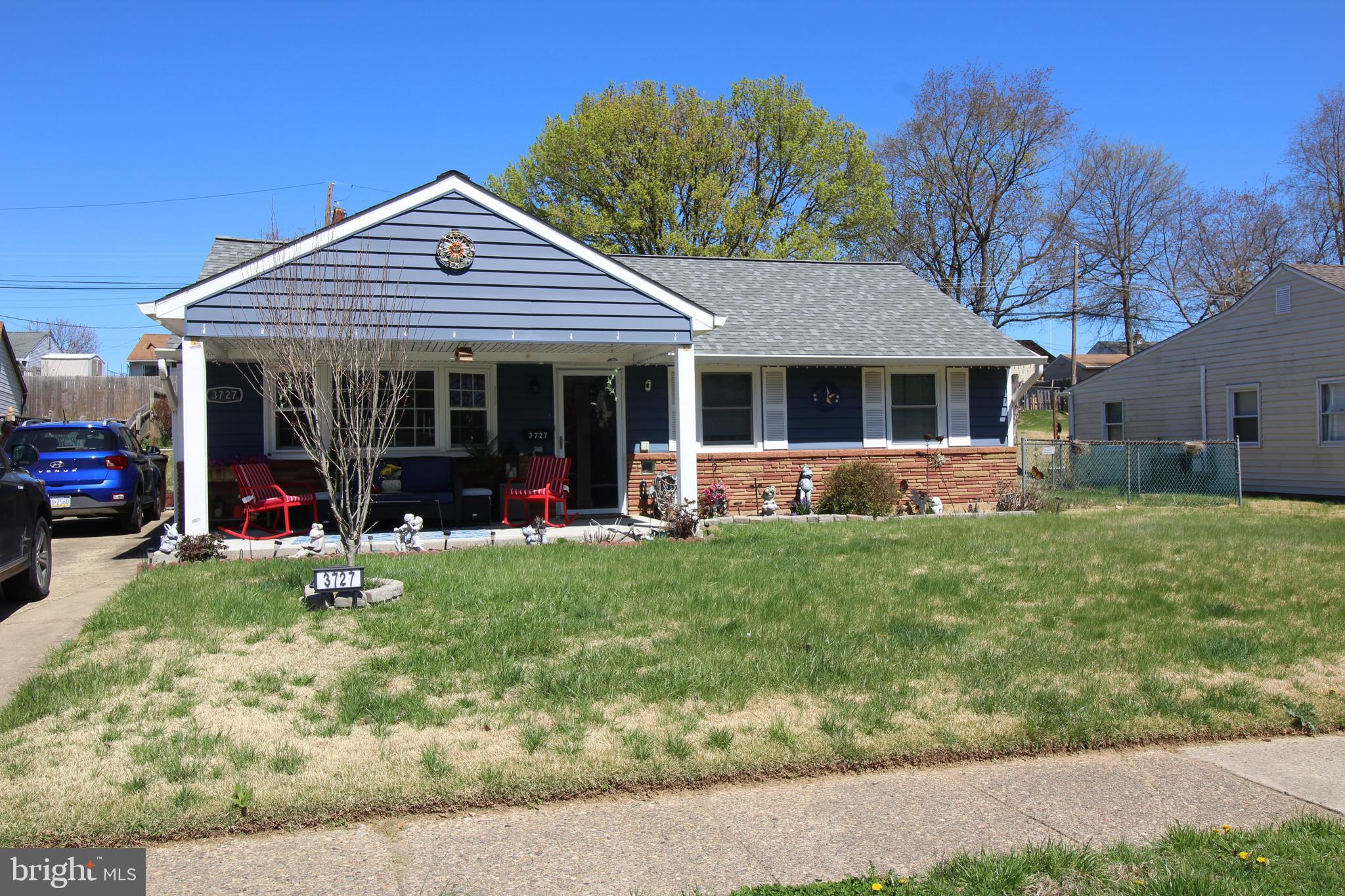 Great opportunity to own a sprawling ranch in a great and convenient neighborhood. Enter the living room through the front patio. Here in the original part of the house you will find three bedrooms and an updated hall bath. Moving through the living room into the massive addition you will walk into the big, bright dining room with a full wall closet then into the remodeled kitchen boasting 42 inch cabinets and an amazing amount of counter space. The ample recessed lighting keeps it bright into the evening. Continuing through you will traverse the centrally located family room. Just off the family room is the master suite with its own full bath. Another large bedroom is just around the corner. Exit the family room into the bright and spacious enclosed patio and the to the back yard oasis. The deep lot give you plenty of out door space.