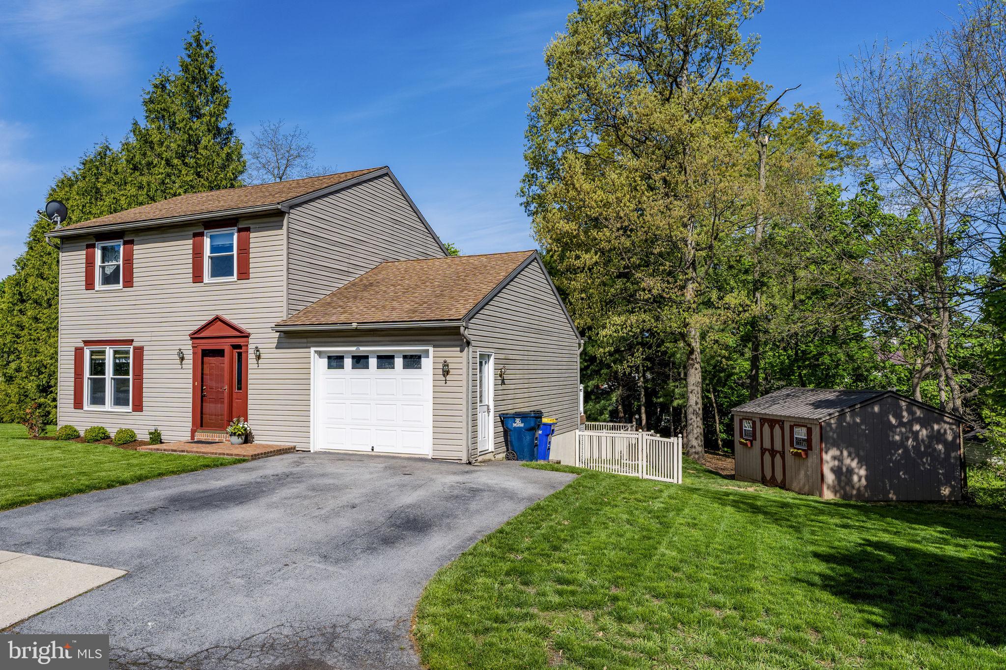 AUCTION DATE - WEDNESDAY, JULY 15, 2026 AT 5PM. LISTED PRICE IS AN OPENING BID ONLY AND IS NOT INDICATIVE OF THE FINAL SALE PRICE. REAL ESTATE: Custom 2 sty. frame/vinyl house w/1876 SF finished area, kitchen w/custom oak raised panel cabinets, pantry, appliances & slide door to rear deck area, dining area, living rm. w/picture window, 1st floor laundry, 3 bdrms., 2 full baths, attic, spacious lower level family rm. w/brick hearth, propane free standing stove, barn type board walls & slide door to rear yard area, heat pump & central AC, low maintenance exterior w/insulated/tilt windows, deck w/above ground pool, attached 1 car garage & utility bldg. 16×12 all on level ½ ACRE lot w/privacy hedge, public water & sewer & on quiet no outlet street. NOTE: Owners relocating to a farm & motivated to sell! Ideally located custom house in clean & well maintained condition. Convenient location, minutes to East Earl, Fivepointville & Bowmansville. Easy access to Rts. 625, 897 & 23. Terms 10% down, balance 60 days or before. Personal inspection by appointment or open house Sat., June 27, July 4 & 11 from 1 to 4 PM.