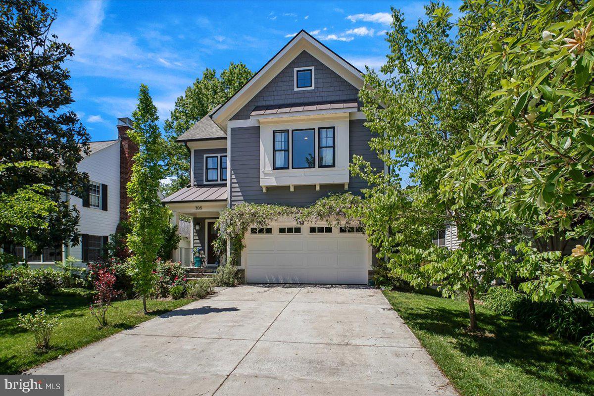 ** OFFER DEADLINE:  Mon, 5/18 at 12 noon**  *STUNNING* 6-bedroom, 4.5-bath Craftsman in the heart of Falls Church City! From the moment you step into the bright, welcoming foyer, you’ll notice the beautiful hardwood floors and timeless architectural details that define this exceptional home. The main level offers an ideal open-concept layout, centered around a gorgeous chef’s kitchen that flows seamlessly into the spacious family room featuring a cozy fireplace, elegant tray ceiling, and direct access to the private rear deck — perfect for indoor-outdoor living. Adjacent to the kitchen is a charming eat-in dining area with custom banquette seating, creating the perfect spot for casual meals and gathering with family and friends. The kitchen is truly the heart of the home, showcasing an expansive quartz island, stainless steel appliances, subway tile backsplash, abundant cabinetry, and an oversized walk-in pantry. Also on the main level are a formal dining room with tray ceiling, a spacious private office with two skylights, a stylish powder room, and a functional mudroom with garage access. Upstairs, the luxurious primary suite is tucked away at the rear of the home and overlooks the lush backyard through a large picture window. The suite features a custom walk-in closet with built-ins and a spa-inspired bath complete with a freestanding soaking tub, dual vanities, built-in shelving, and an oversized frameless glass shower. Three additional generously sized bedrooms offer large walk-in closets, including one with a charming window seat beneath a picture window. Two additional well-appointed bathrooms and a convenient upper-level laundry room with sink and cabinetry complete this floor. The fully finished lower level provides exceptional flexibility with a private guest suite, expansive recreation room with walk-up access to the backyard, and two separate storage areas. Outside, enjoy a beautifully landscaped backyard filled with lush flowers, garden beds, and peaceful spaces to relax on summer evenings. Tucked away on a quiet non-through street, yet just moments from shopping, dining, and everything Falls Church has to offer, this exceptional home combines luxury, comfort, and convenience in one of the area’s most sought-after locations. Falls Church City Schools!