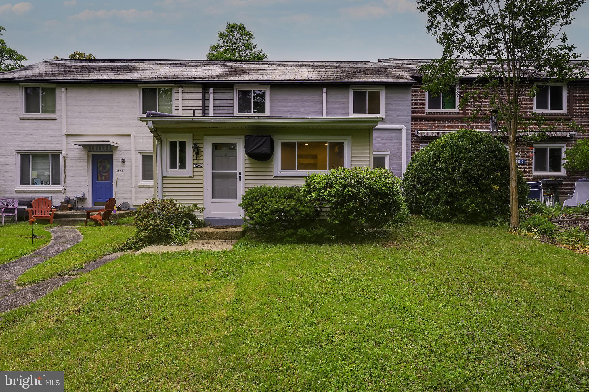 This is one of those "move-up" homes within the Greenbelt Homes co-op community. It's a classic 1937 brick townhome with two large bedrooms upstairs and a big addition on the back. That addition provides a large family room (or, do what you like with it!) plus laundry and another half bath. There's enough room here for everyone to spread out and relax. It's the kind of place that people in the smaller co-op townhomes dream of--because they love their community and don't want to leave it but they're bursting at the seams in their teeny house! Is that you? Well, this could be your lucky day. Tucked well into the beautiful and friendly 45 court of Ridge, this feels like home. This is a co-op, see http://ghi.coop for information about the community. Co-op fee is estimated. Cash or conventional financing only, with GHI approved lenders. Co-op fee includes PROPERTY TAXES, insurance, and major exterior and interior maintenance.