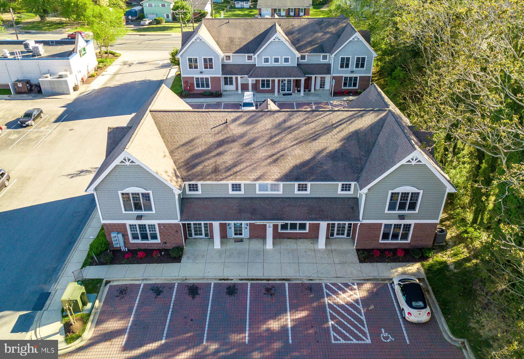 984 square feet of open space available in Leonardtown near Salsas.  Main level. No stairs. Concrete floors with hardwood in the reception area. Built-in plumbing fixtures. Would make a great space for a florist, hair salon or small assembly.
