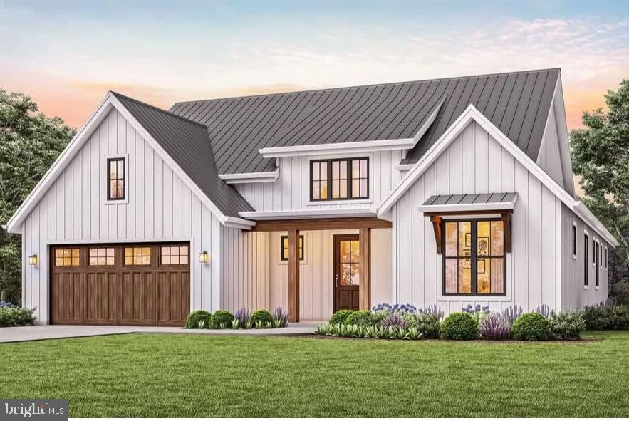 Construction to start soon on this beautifully designed home located in BearClaw Estates, an exclusive new community in Berkeley Springs, WV offering quality construction, private 2-acre homesites, and a prime location just minutes from downtown Berkeley Springs.
Introducing The Ashford Model, a thoughtfully designed ranch-style home offering 3 bedrooms, 2 full bathrooms, and 1,878 square feet of living space. This home features a functional layout, an unfinished basement with rough-in plumbing for future expansion, and a covered front porch that adds warmth and charm.
One standout feature is the huge oversized garage, designed to accommodate vehicles while still providing a dedicated workshop area with room for storage, a workbench, tools, and or more.
A Sunset Water Treatment System conveys with the property. Exterior features include a landscape package and a decorative lamp post located at the end of the driveway.
BearClaw Estates offers an elegant community entrance while providing privacy, open space, and a peaceful country setting. Conveniently located near downtown Berkeley Springs, known for its historic charm, natural mineral springs, dining, shopping, parks, and vibrant arts community.
This exceptional property combines modern comfort, scenic surroundings, and limited availability in one of the area’s newest communities.