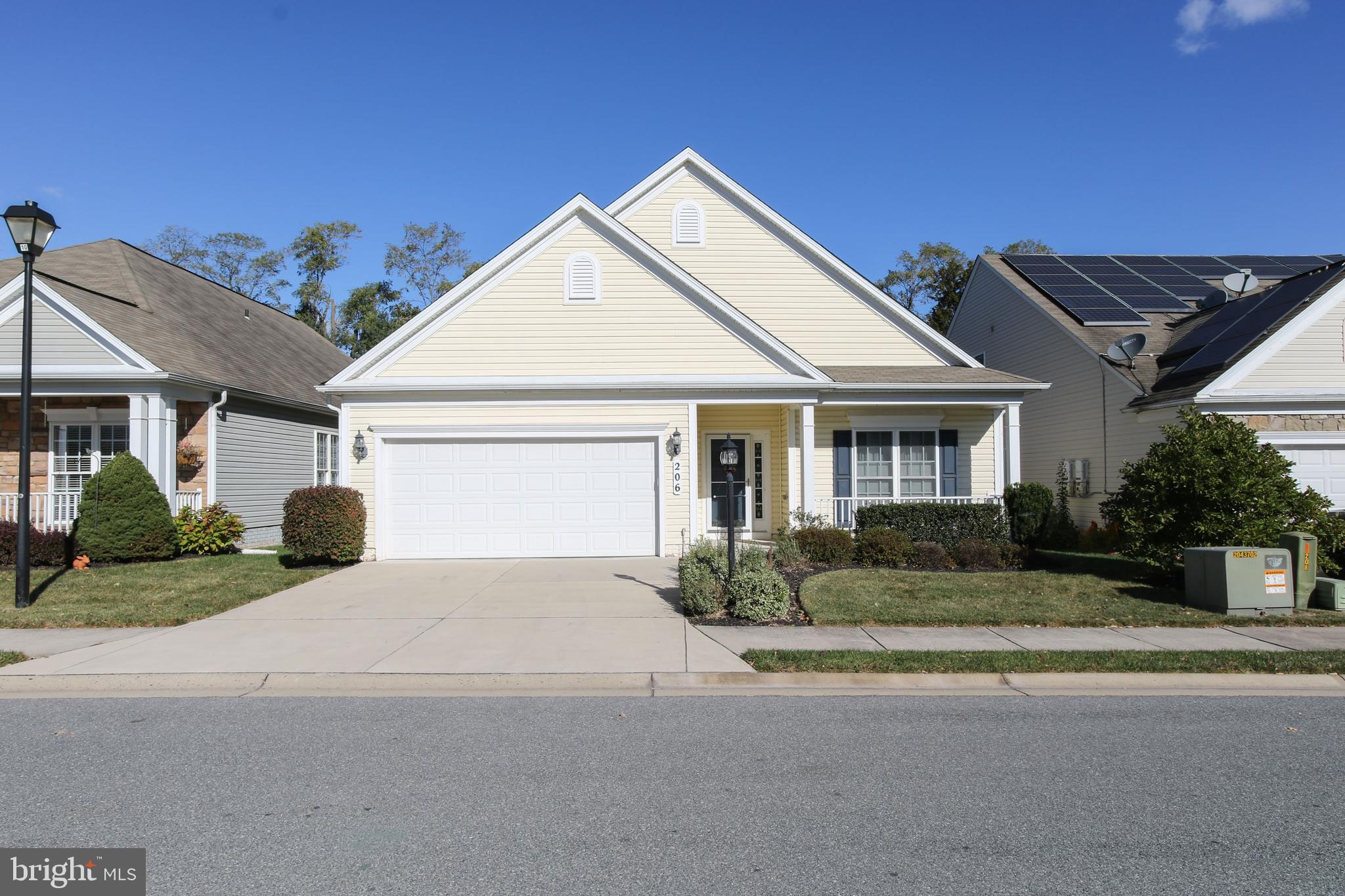 Welcome home! This is your opportunity to enjoy serene vacation-like living in prestigious  Carroll Vista where you'll enjoy an active 55+ life style with swimming, tennis, walking paths, clubhouse, fitness center & so much more! Step inside this beautiful home with gleaming wood floors and you'll be impressed by the unbelievable space that includes a welcoming front porch & foyer that opens to the living and dining rooms, a wonderful kitchen with a peninsula, granite counter tops, pantry & breakfast area! Adjacent to the kitchen is a large family room with a cozy gas fireplace & sliders to the deck. Laundry is on the main level with easy access to the garage. The huge & light-filled master bedroom offers a walk-in closet and master bath with his and her vanities & a wide shower with glass doors.  Carroll Vista offers lawn maintenance and snow removal too! Call for an appointment today!