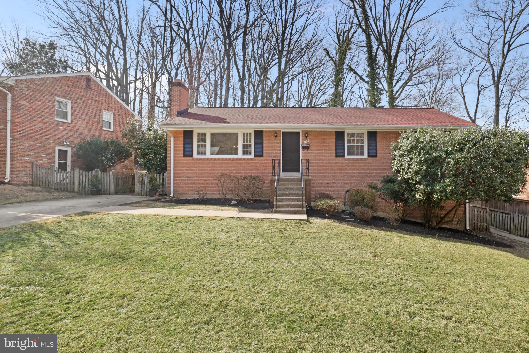 Welcome to this charming ranch/rambler-style home in a sought-after Alexandria location! This 4-bedroom, 3-bathroom single-family home is full of potential and ready for new owners to make it their own.

The spacious and sun-filled main level features beautiful hardwood flooring throughout, with vinyl in the kitchen. The primary bedroom includes an en-suite bath, accompanied by two additional bedrooms and a full hall bathroom.

The lower level offers versatility and comfort, boasting new luxury vinyl flooring and carpeting. This space includes a large family/living area, a fourth bedroom with a connecting full bath, an office/den, a laundry room, and a generous utility/storage area. With easy exterior access, this level provides additional convenience and functionality.

Step outside to enjoy the serene wooded views from the large deck overlooking the partially fenced backyard—perfect for relaxation or entertaining. Additional storage is available in the attic, accessible via pull-down stairs.

 Located in the desirable Belle Wood community, you’re just minutes from Foxchase and Bradlee Shopping Centers, Holmes Run Park, the Beatley Library, and major commuter routes like I-395—offering quick access to Washington, D.C.

Newer roof (less than 5 years old), Water Heater is 2009, HVAC is 10+ years old, fresh paint throughout, new LVP and carpet in basement, new door handles, several updated light fixtures.

Don’t miss the opportunity to make this home your own!