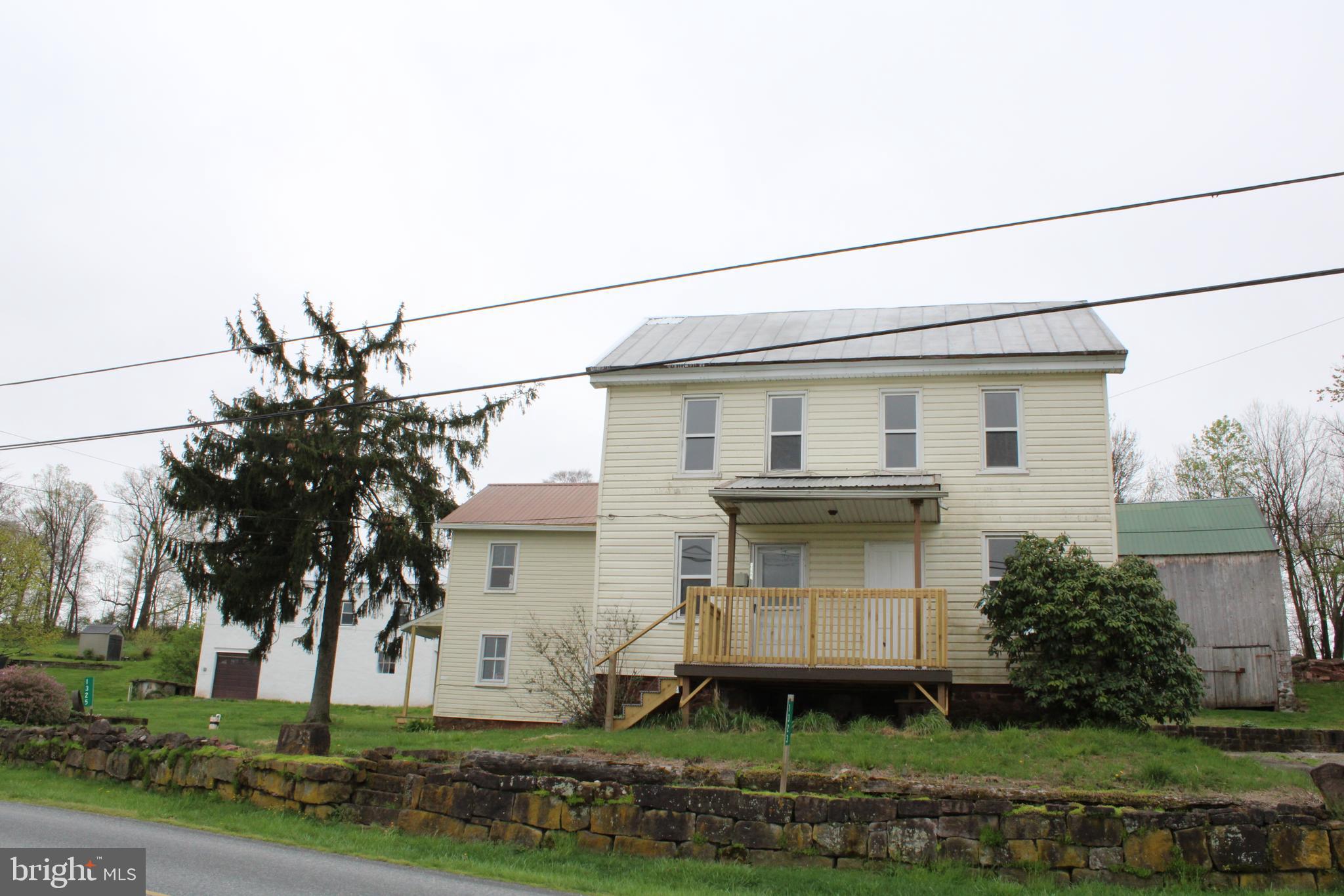 FOR RENT - 3 bedroom, 1 1/2 bath two-story farmhouse in country setting. Spacious kitchen/dining area. Main floor laundry/mud room. 3 bedrooms on 2nd floor. Attic storage. Oil hot water heat. Parking area. Storage shed. Available June 01, 2025 @ $1,495/month.