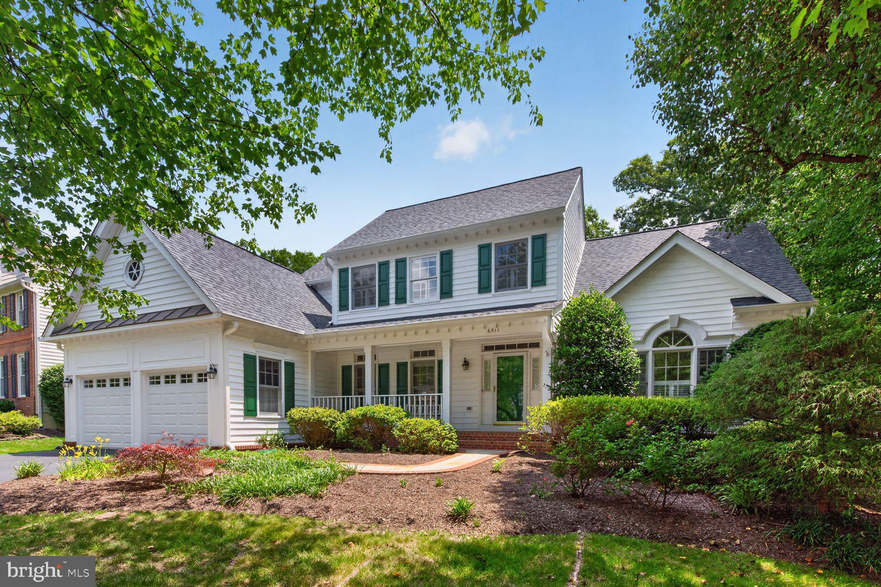Welcome to charming community of  Little Rocky Run.  6511  Rock Crystal Drive  offers a perfect blend of comfort and functionality.  Freshly painted and with brand new carpet,  this 3  bedroom, 2.5 bathroom home's layout is both functional and inviting.  The heart of the home features a well-appointed kitchen with stainless steel appliances, an island for casual dining, and a cozy eat-in area, seamlessly flowing into the living area which is ideal for gatherings. The home stays light and bright with an abundance of windows whiles also allowing for  privacy with plantation shutters.   This home also highlights  beautiful wood floors and recessed lighting on the main level.  The formal dining room sets the stage for memorable meals, while the primary suite showcases a walk-in shower and ample closet space. 

Step outside to enjoy the serene views of the wooded lot whiles sitting on the screened in porch, perfect for peaceful mornings.  The almost half acre lot features a lovely front yard and is surrounded by mature trees, providing a tranquil retreat. The community amenities, including a pool, tennis courts, and playgrounds, enhance your lifestyle, offering endless opportunities for recreation and relaxation.